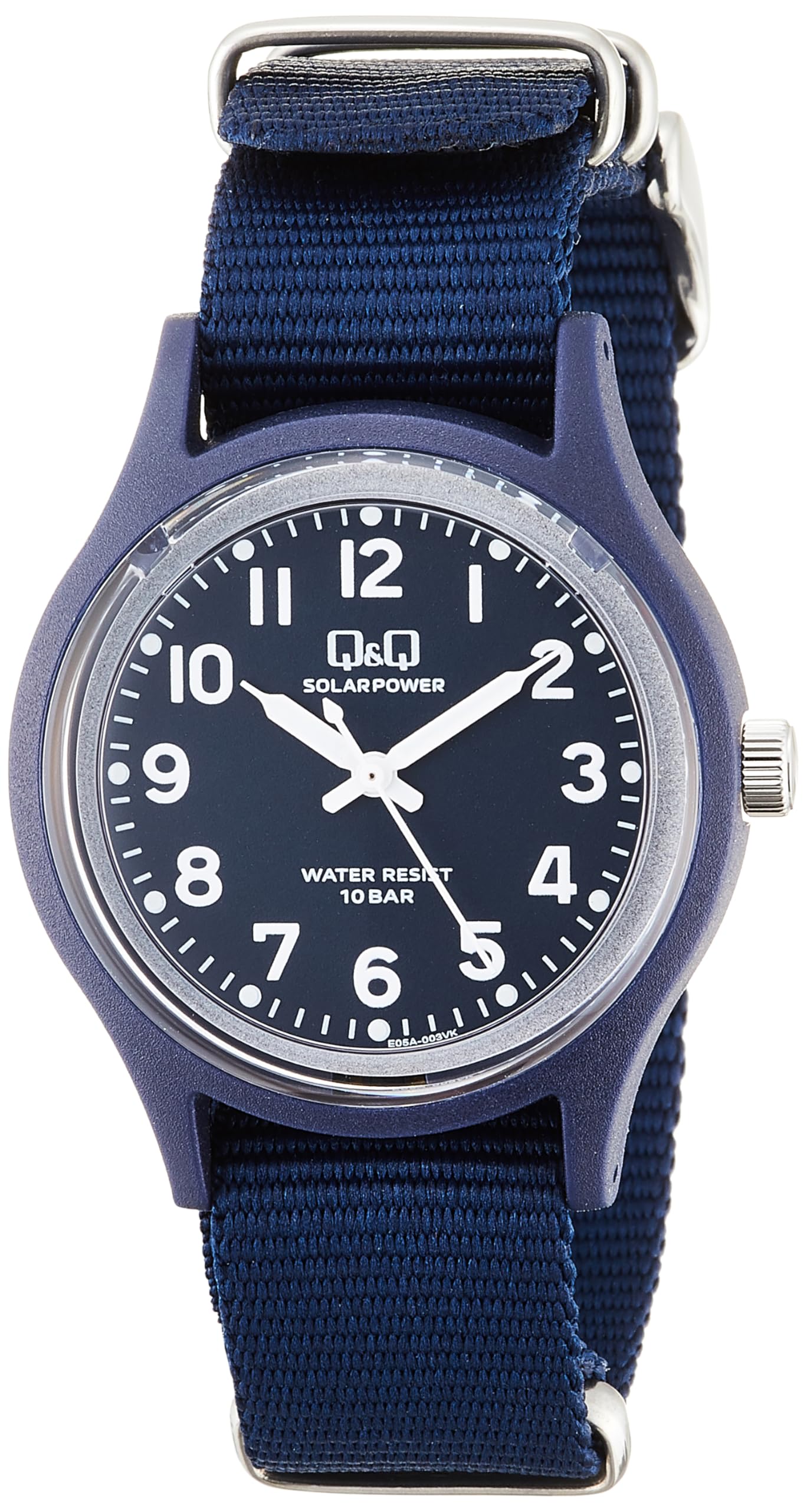 Amazon.co.jp: [シチズン Q&Q] アナログ ソーラー腕時計 10気圧防水