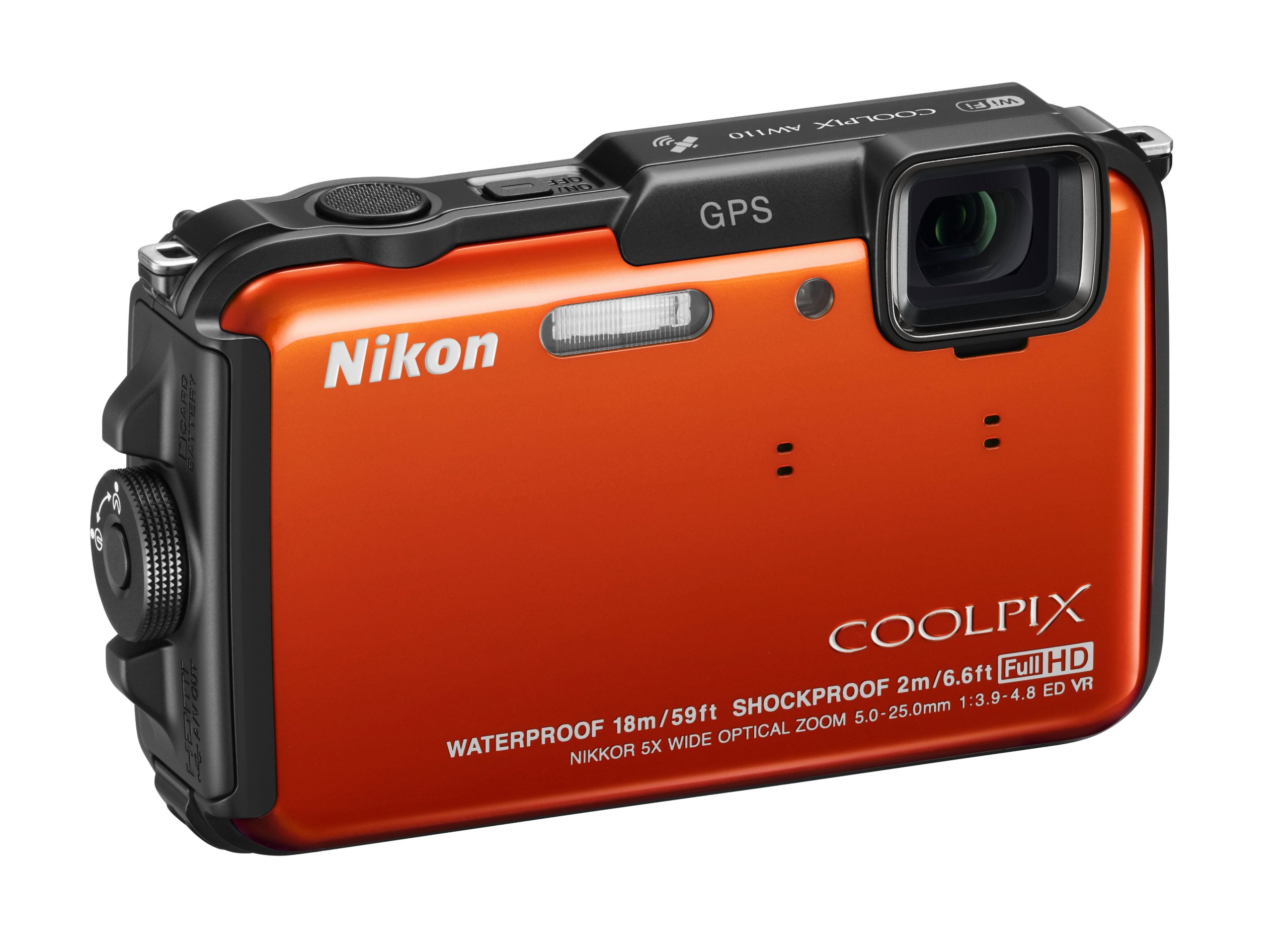 Amazon | Nikon デジタルカメラ COOLPIX AW110 防水18m 耐衝撃2m