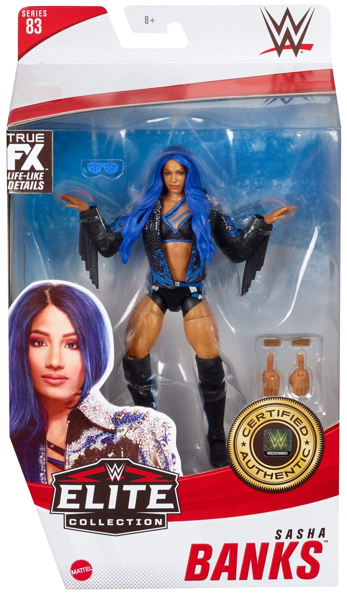 Amazon.com: WWE Sasha Banks Elite Collection Series 83 Action