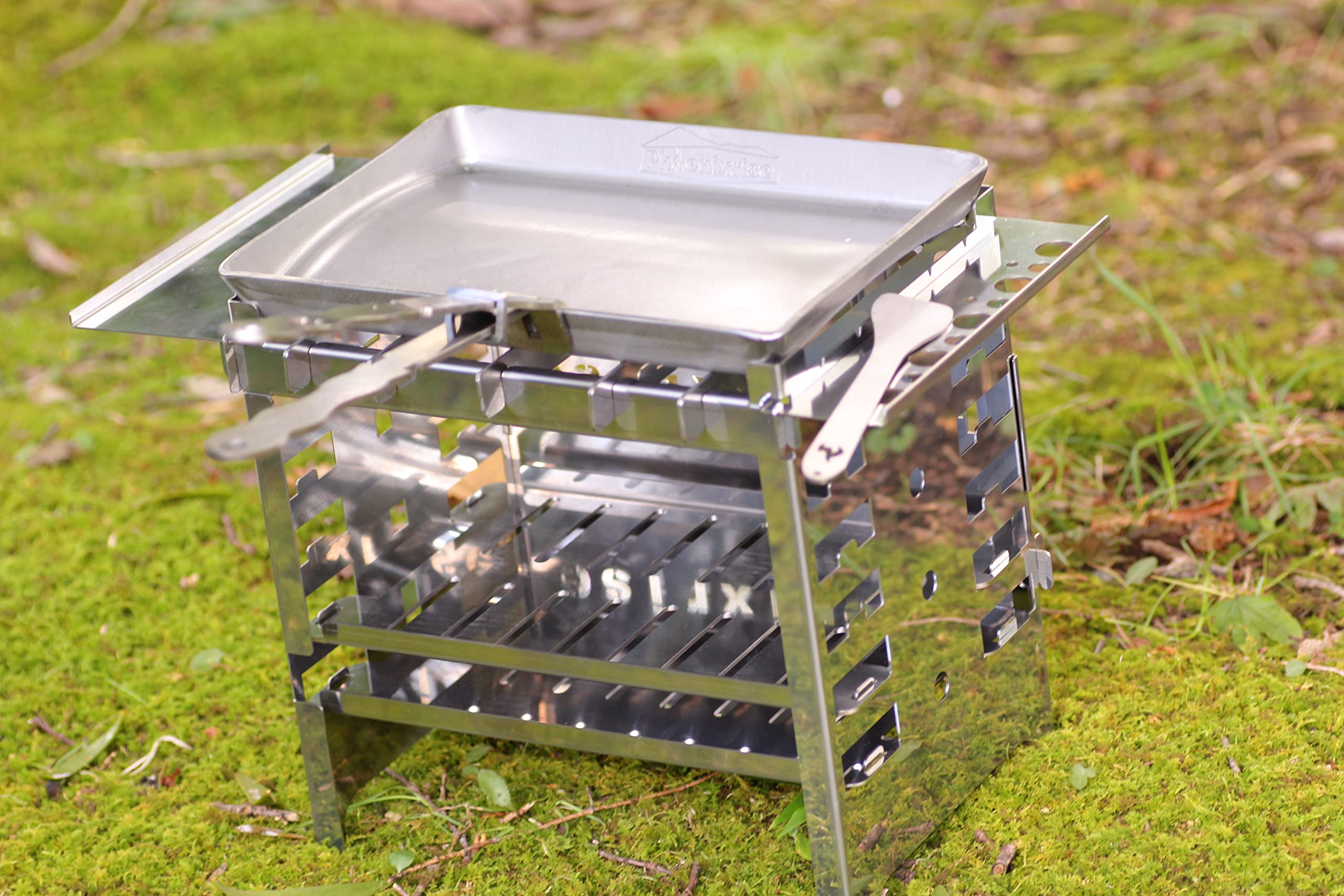 Amazon | [GGST02] ジビエグリル キャンプ 焚き火台 コンパクト