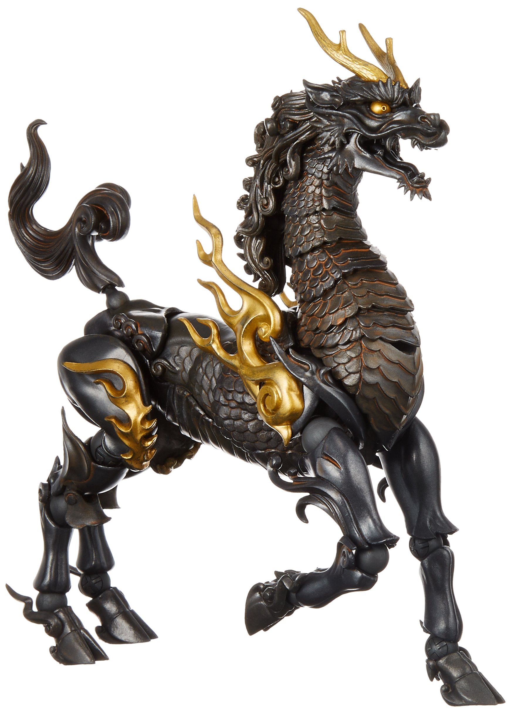 Amazon.co.jp: タケヤ式自在置物 麒麟 鉄錆地調版 ノンスケール