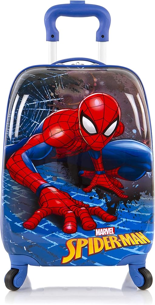 Amazon | Spider Man 子供用ハードサイドスピナーラゲッジ-18インチ