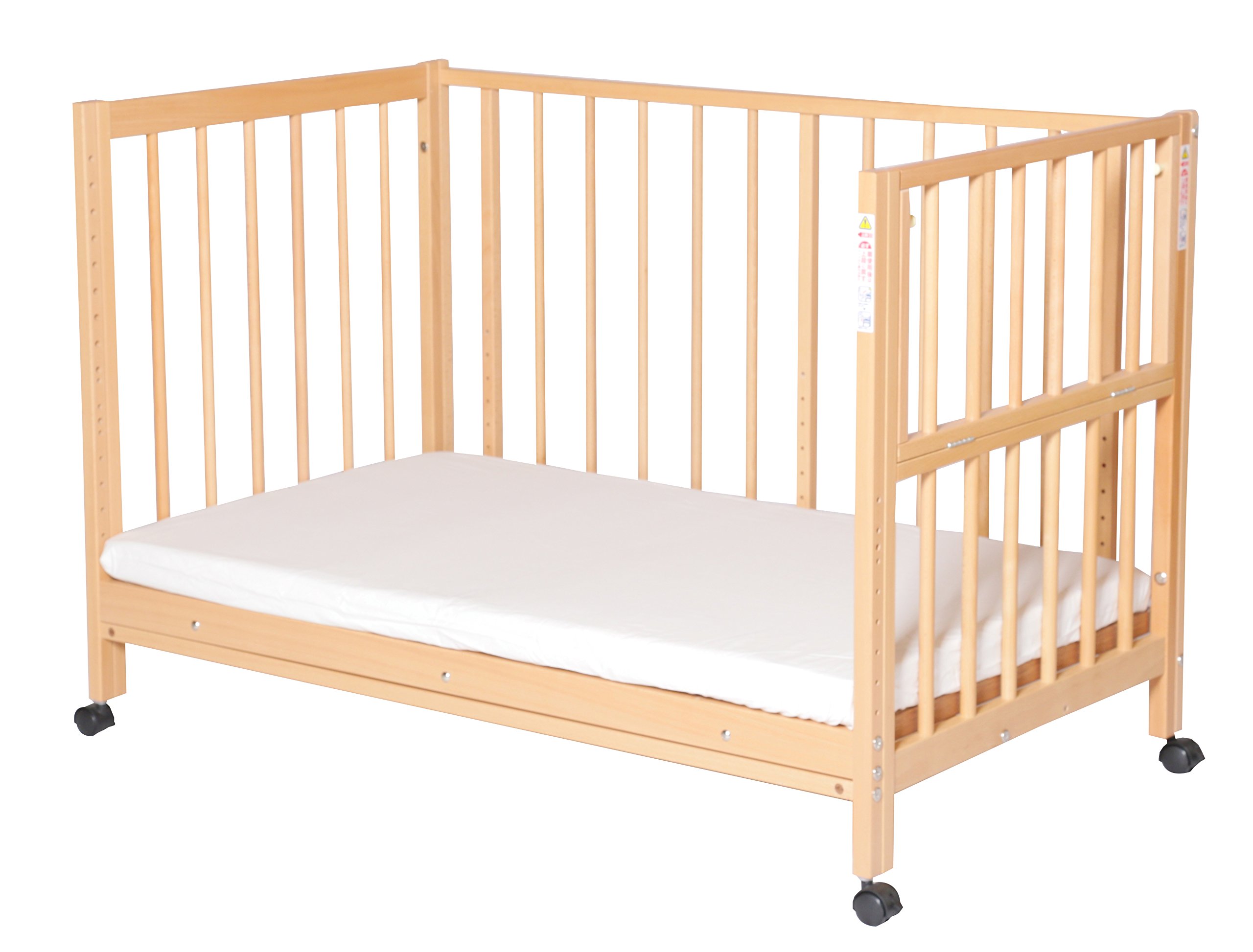 Amazon.co.jp: サワベビー S型スクレ(ベルト付) ベビーベッド