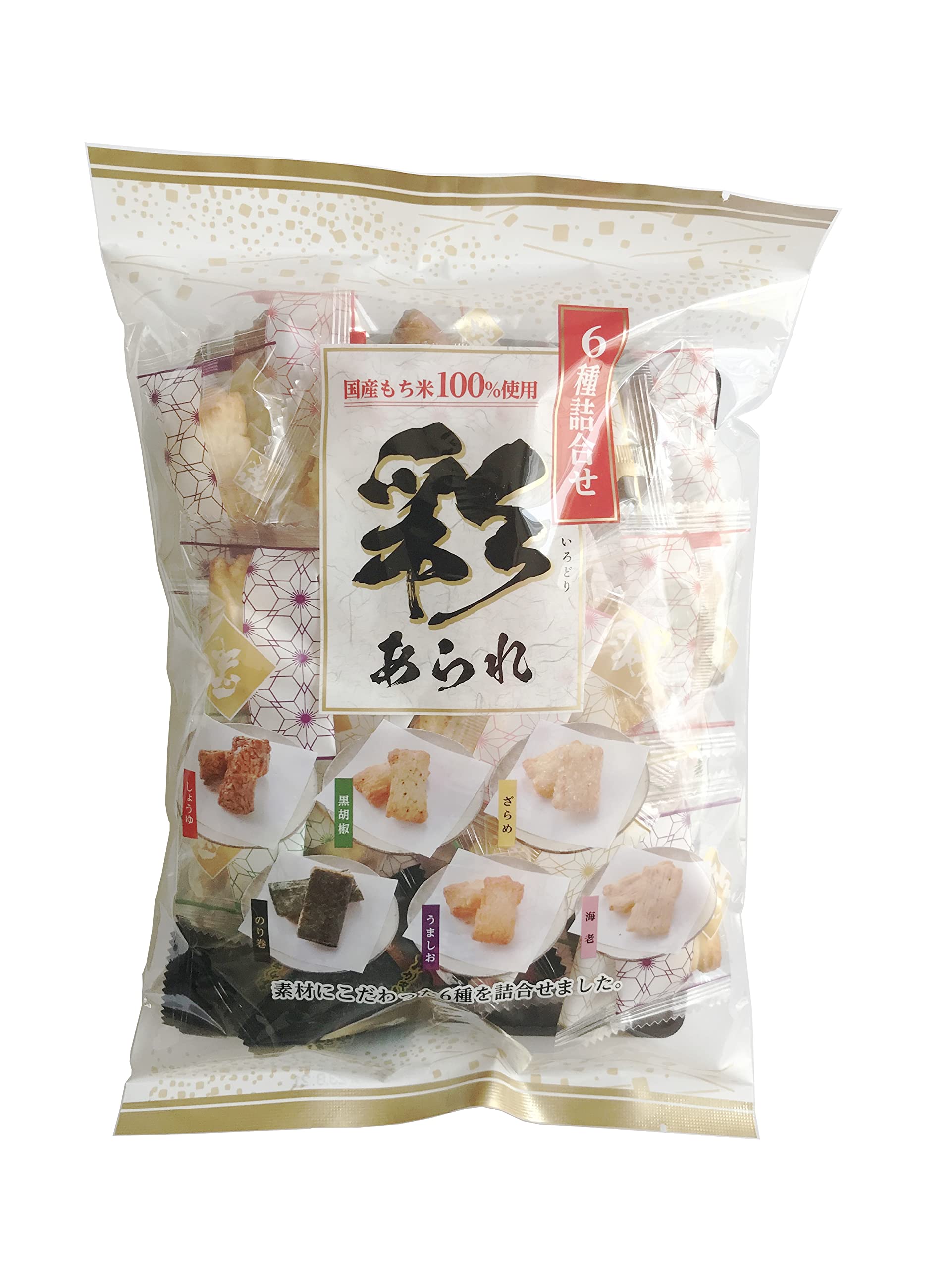 Amazon.co.jp: きらら 彩あられ 125g×6袋 : 食品・飲料・お酒