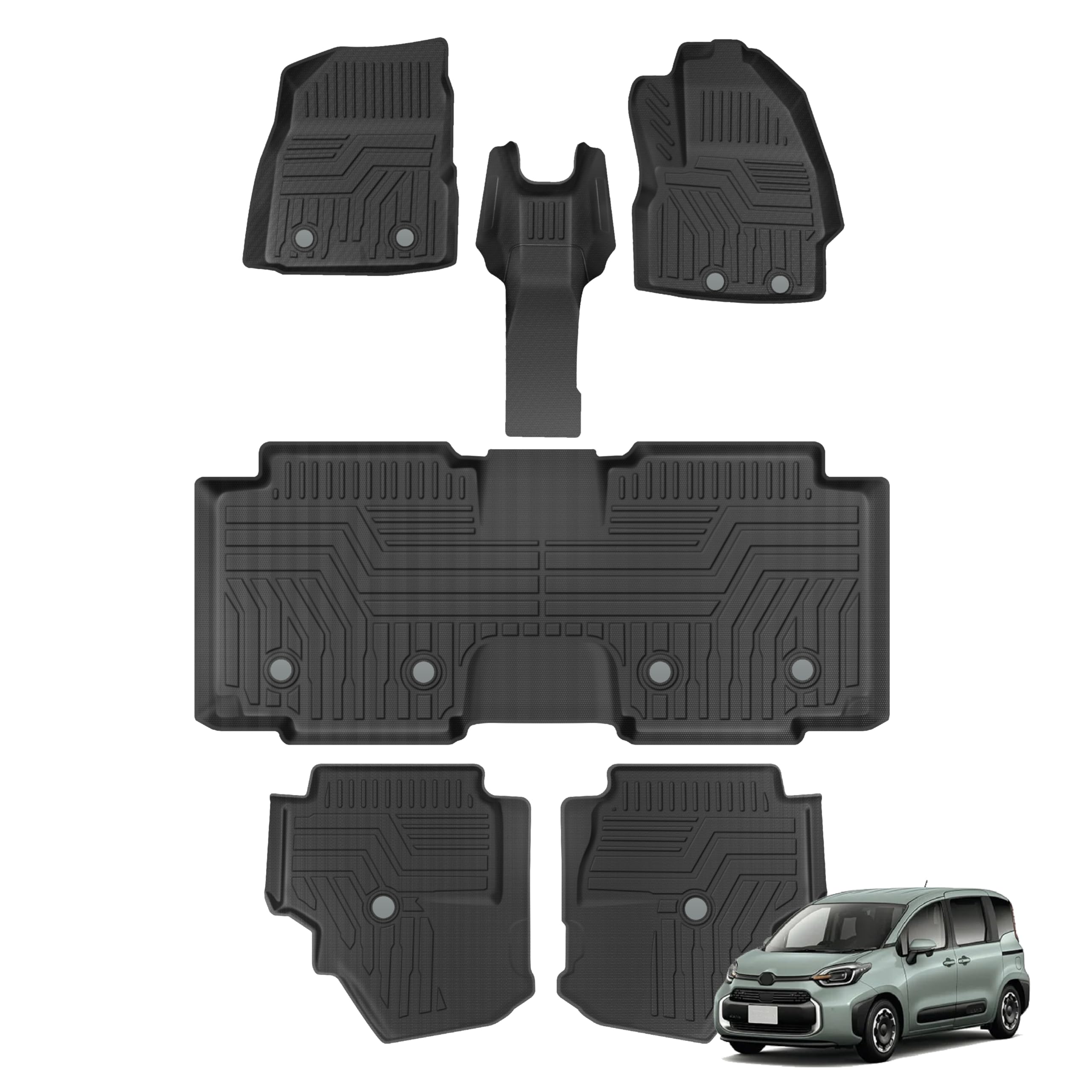 Amazon | [自動車整備士監修] クラフトワークス シエンタ10系15系7人