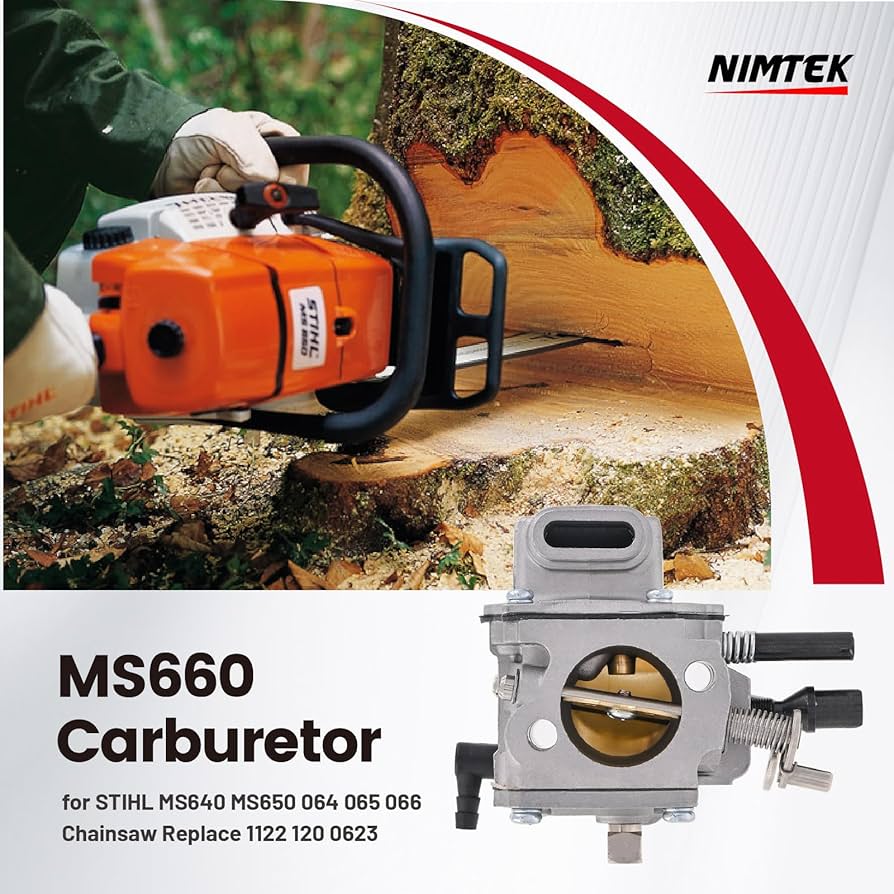 Amazon.com: NIMTEK MS660 Carburetor for STIHL MS640 MS650 064 065