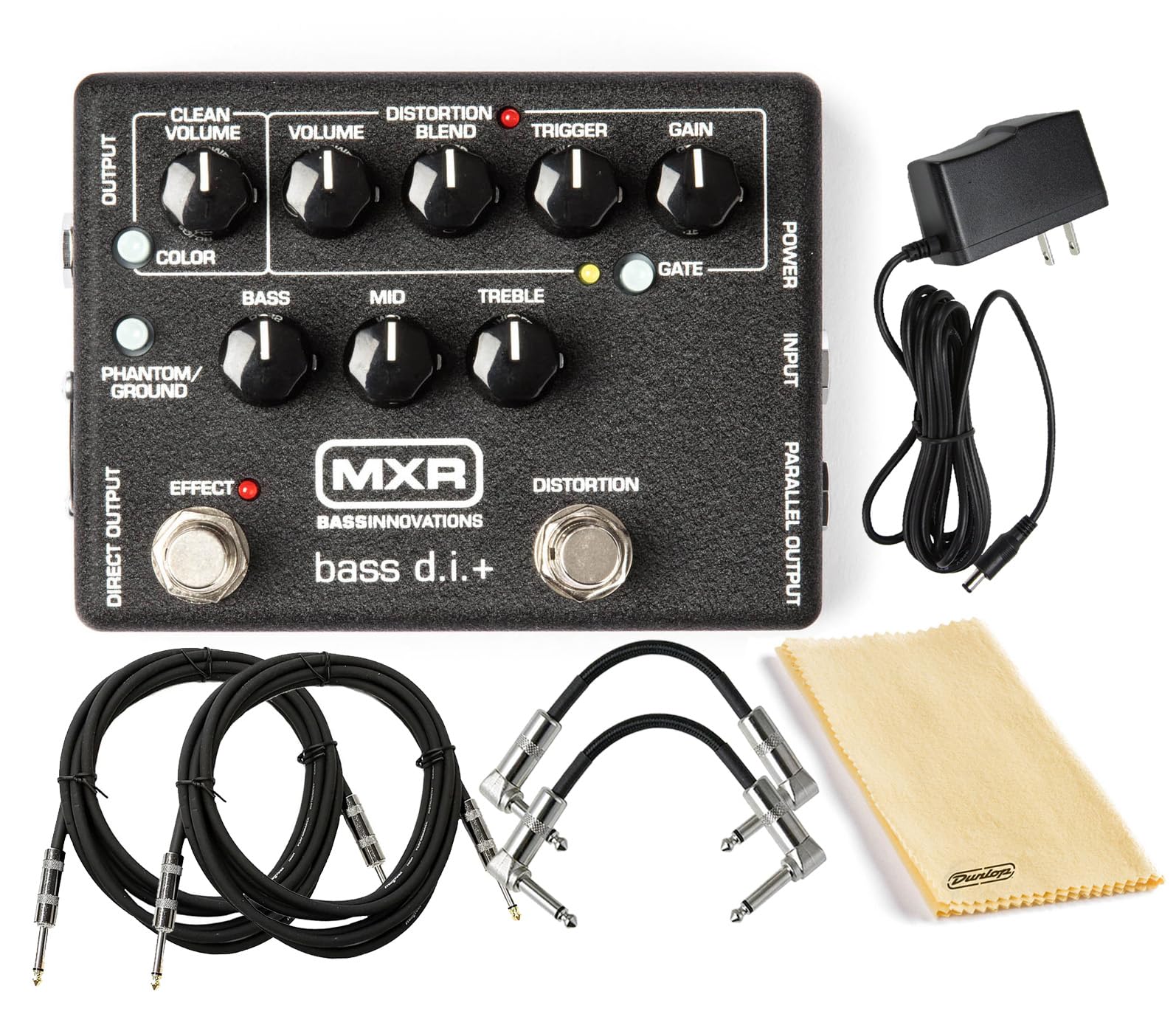 Amazon.com: MXR M80 Bass D.I.+ PLUS Guitar Preamp Distortion