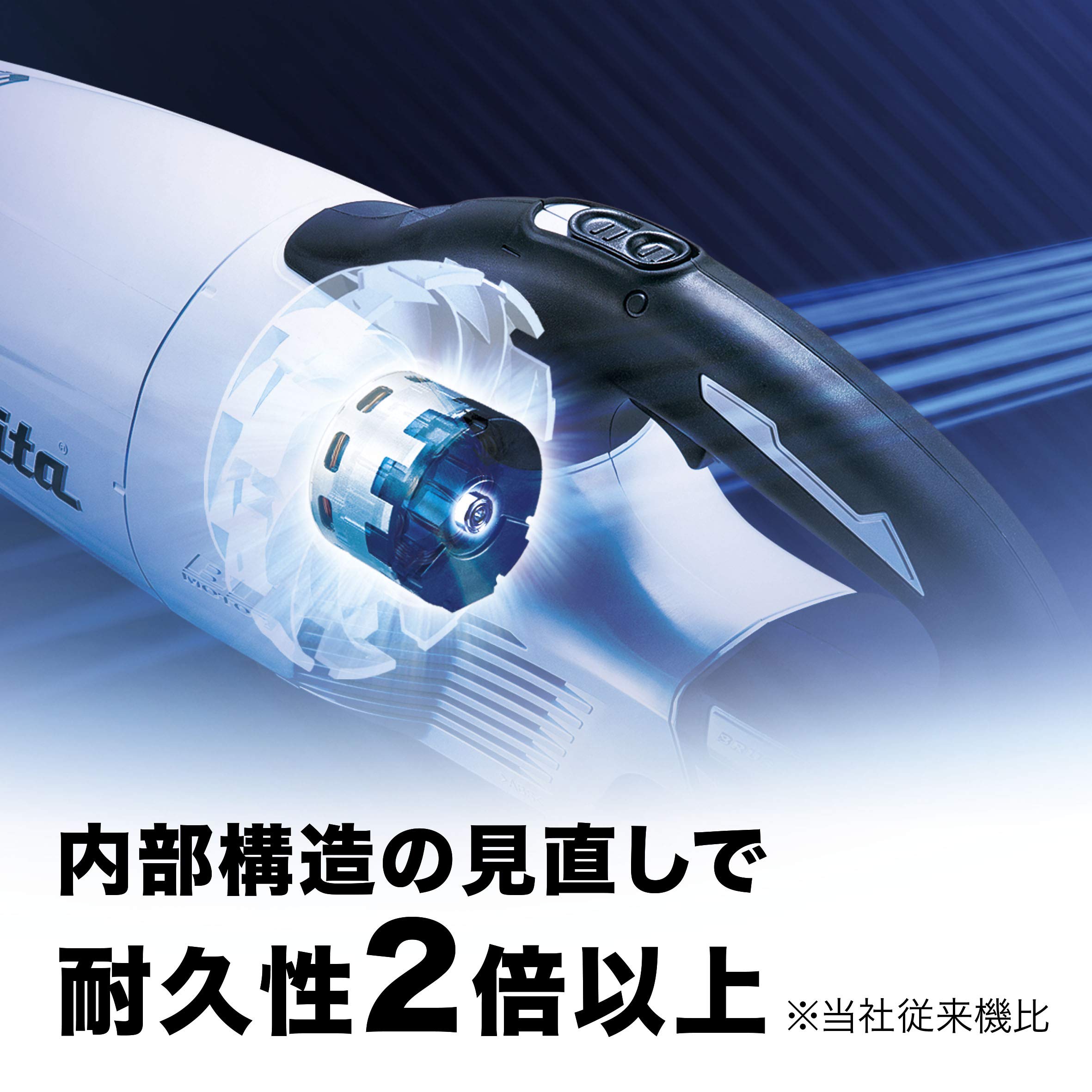 Amazon.co.jp: マキタ コードレス掃除機CL282 紙パック式&サイクロン