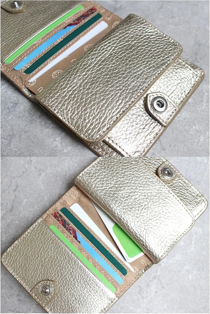 Amazon | [サロンドアルファード] スター 型押し 二つ折り財布