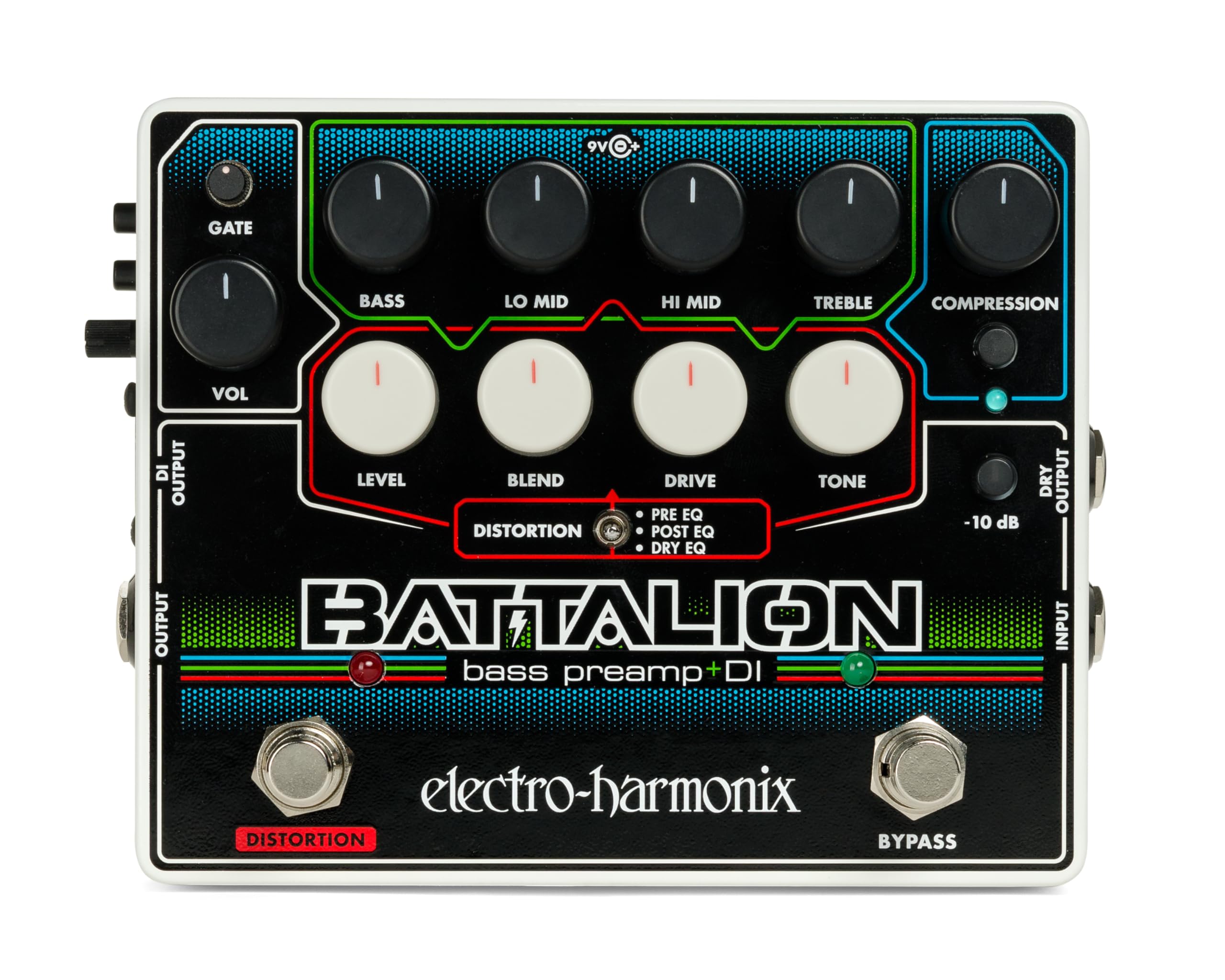 Electro-Harmonix Battalion Bass Preamp and DI Pedal : Amazon.ca