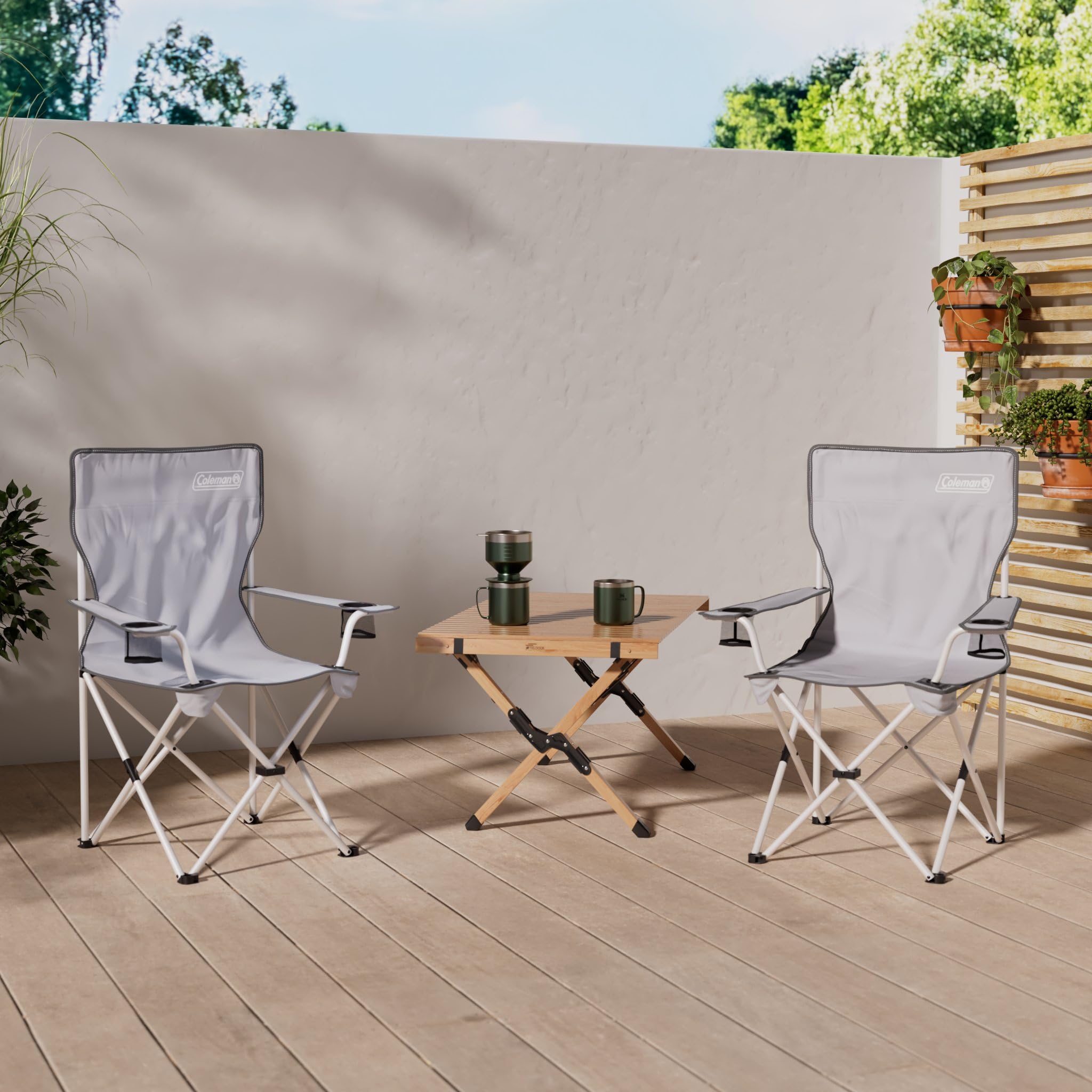 Amazon.co.jp: Coleman(コールマン) チェア リゾートチェア グレー