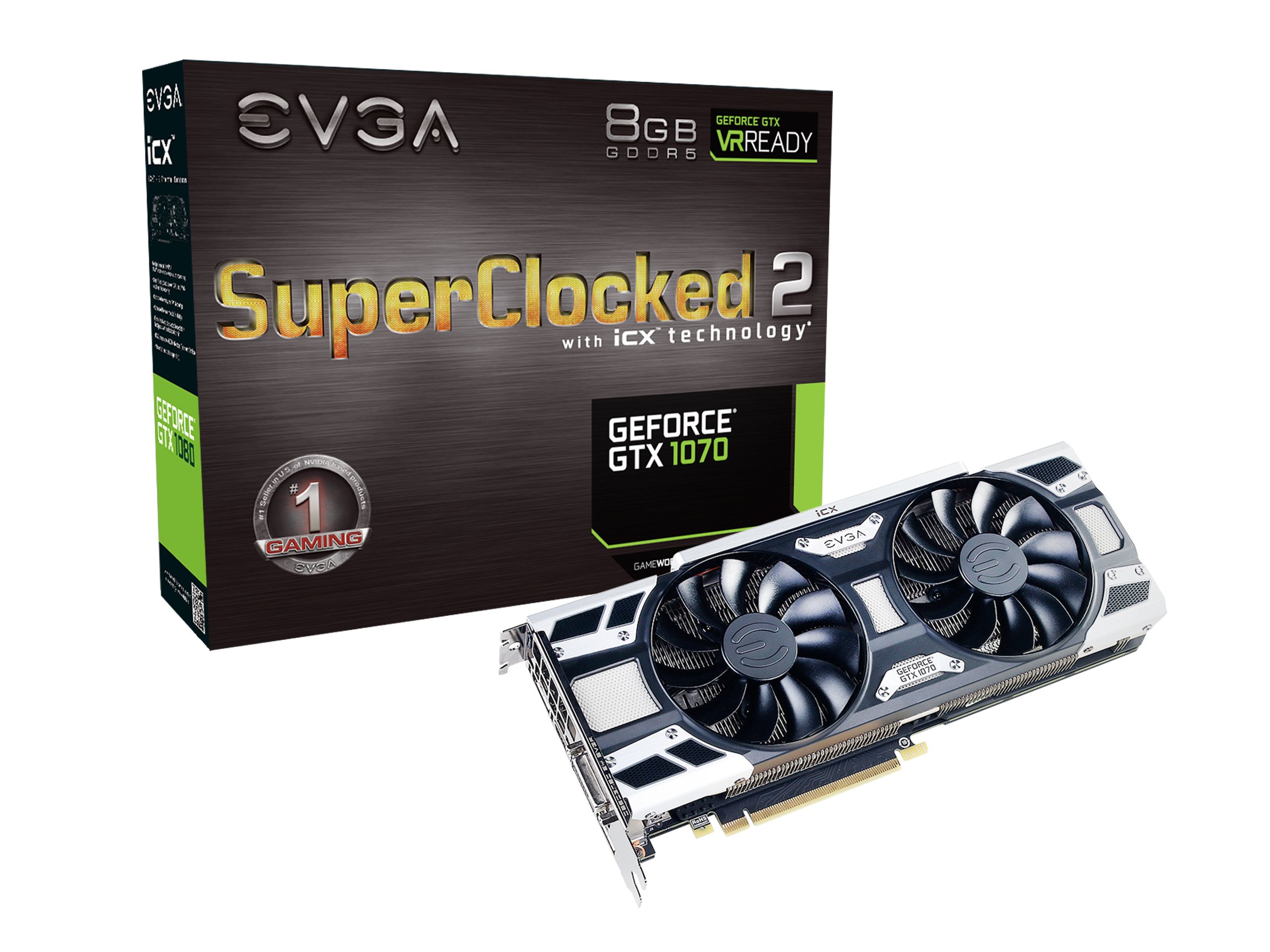 Amazon.com: EVGA GeForce GTX 1070 SC2 Gaming, 8GB GDDR5, iCX