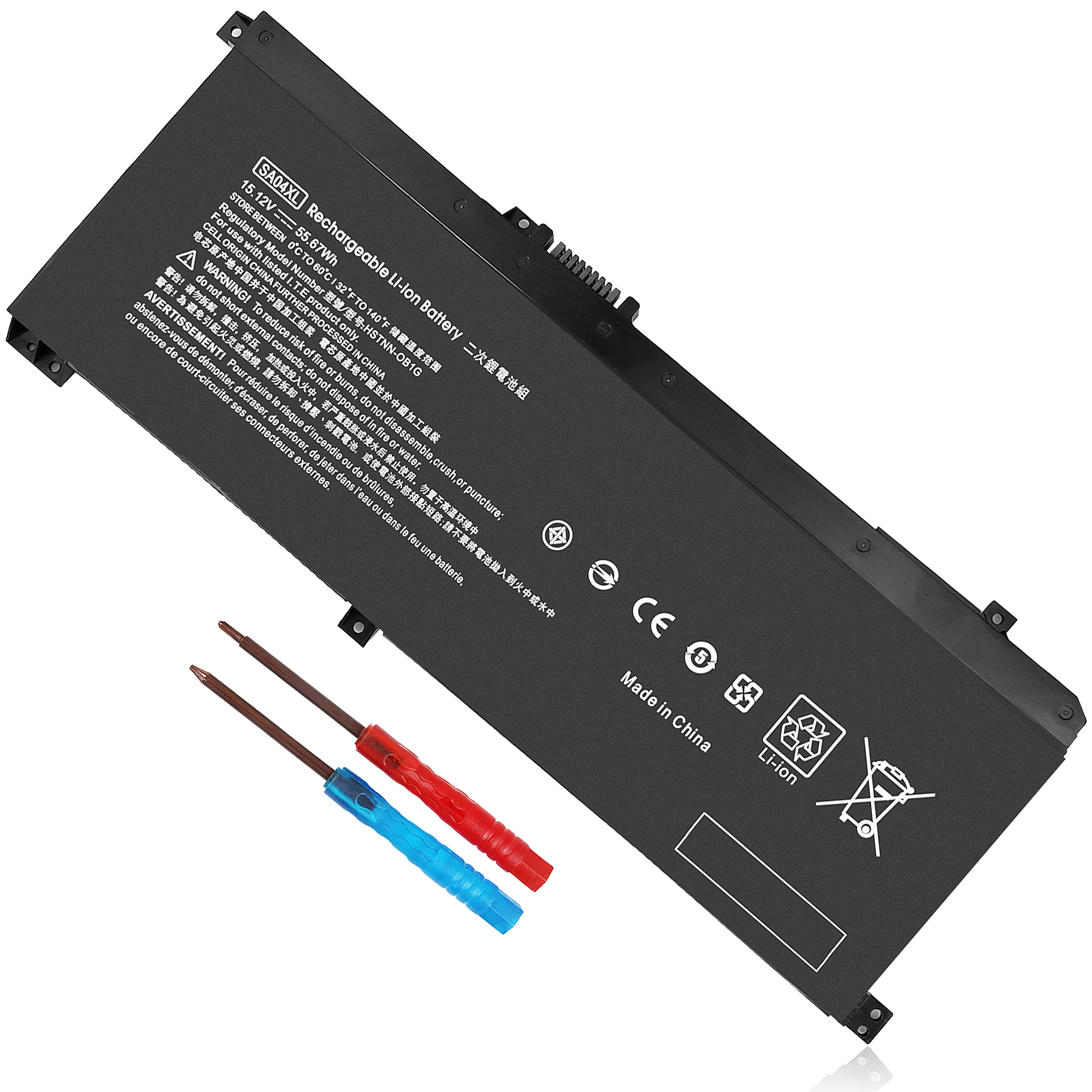 Amazon.com: SA04XL L43267-005 Battery for HP Envy X360 Battery