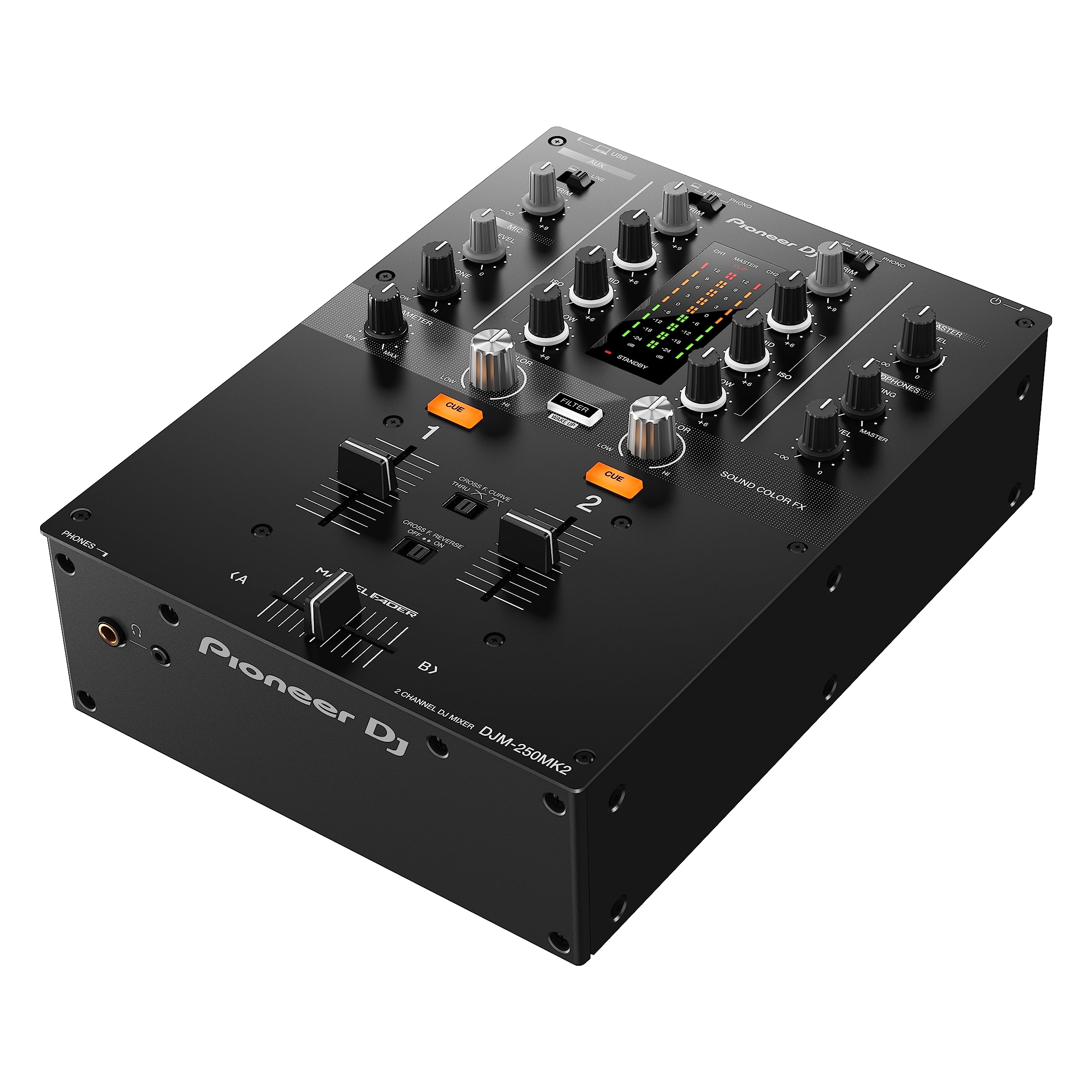 Amazon.com: Pioneer DJ DJM-250MK2 2-Channel DJ Mixer,Black