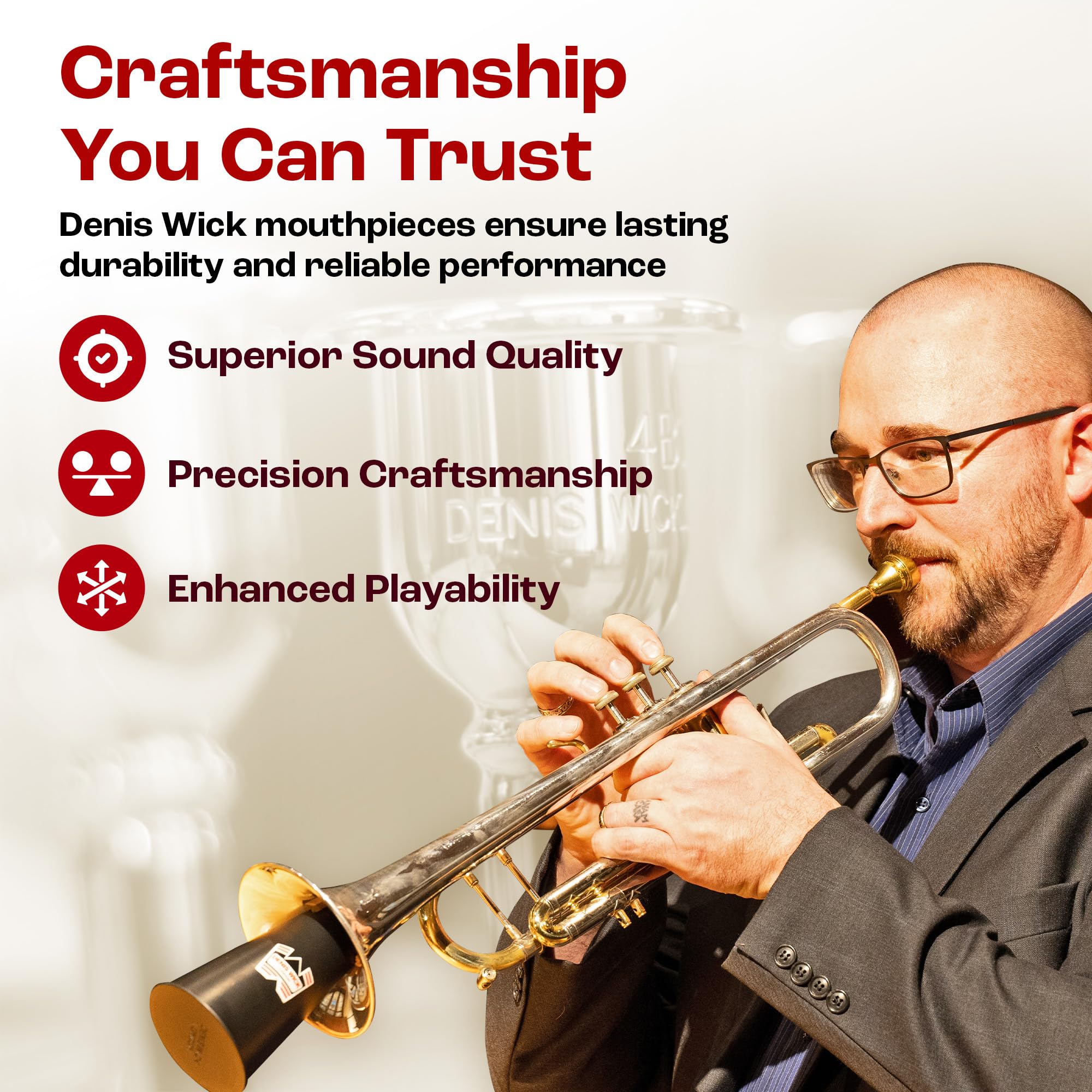 Amazon | Denis Wick - クラシック スティーブン ミード ウルトラ