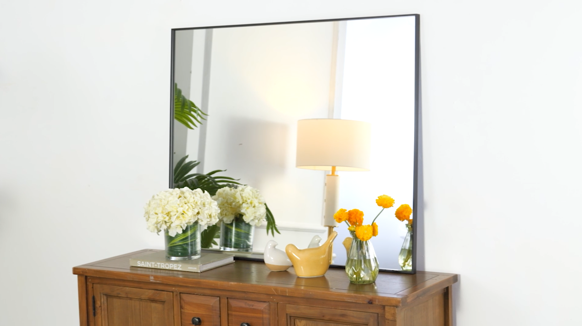 Amazon.com: Bonverre 20x36 Inch Black Bathroom Mirror for Wall