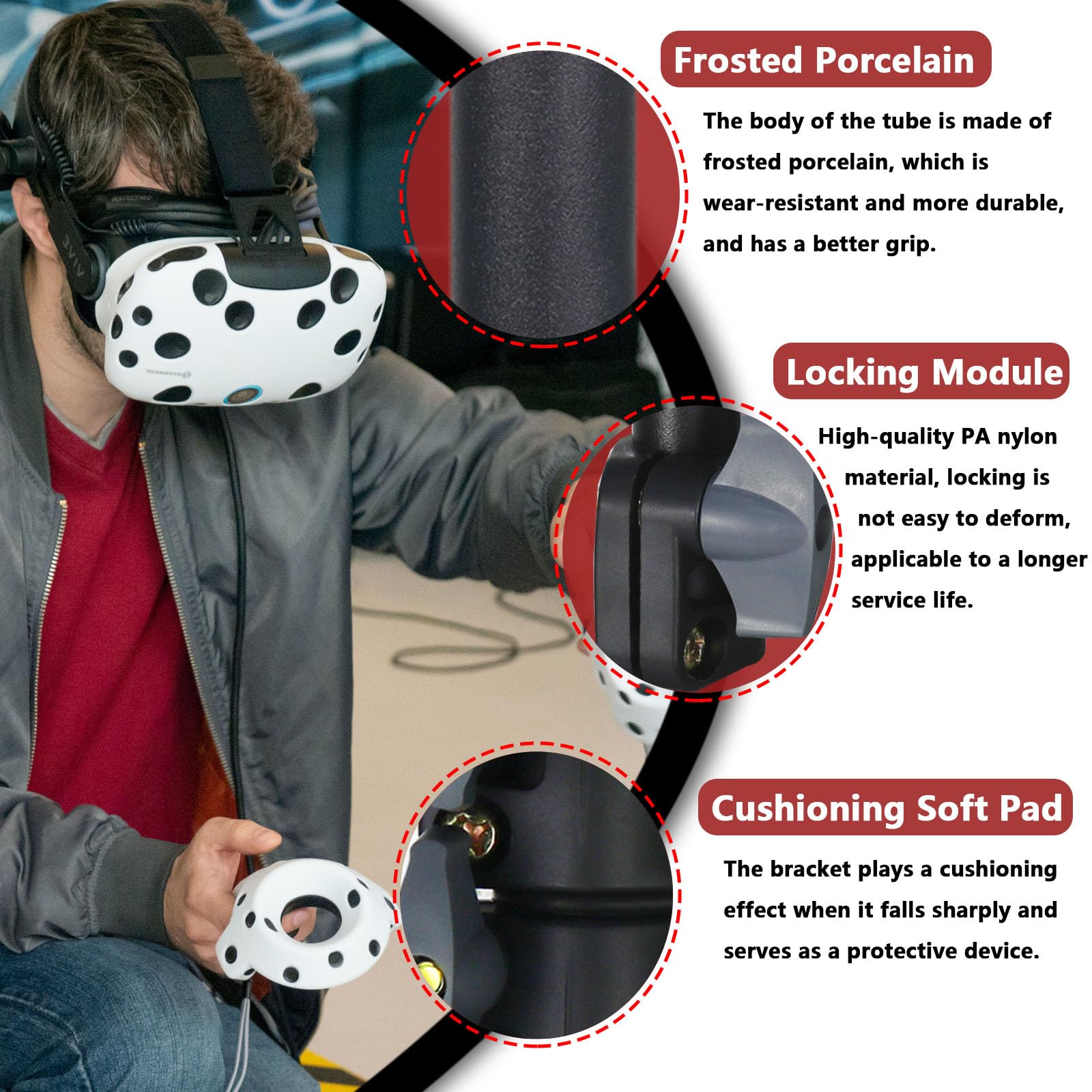 Amazon.co.jp: Solwim VR三脚スタンド HTC Viveベースステーション対応