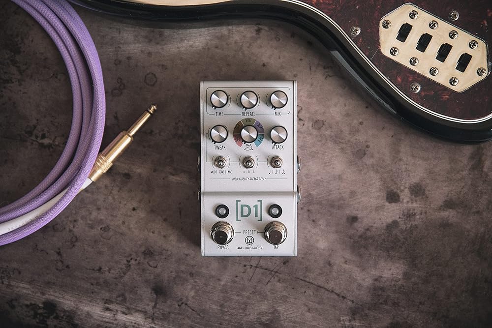 Walrus Audio D1 High-Fidelity Delay V2 - マルチなディレイペダル