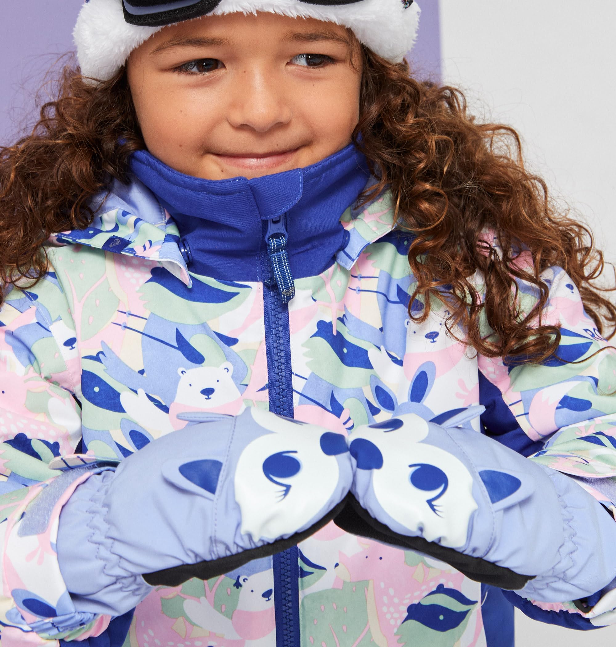 Amazon | 【ロキシー】 キッズ グローブ (100-120cm向け) SNOWS UP