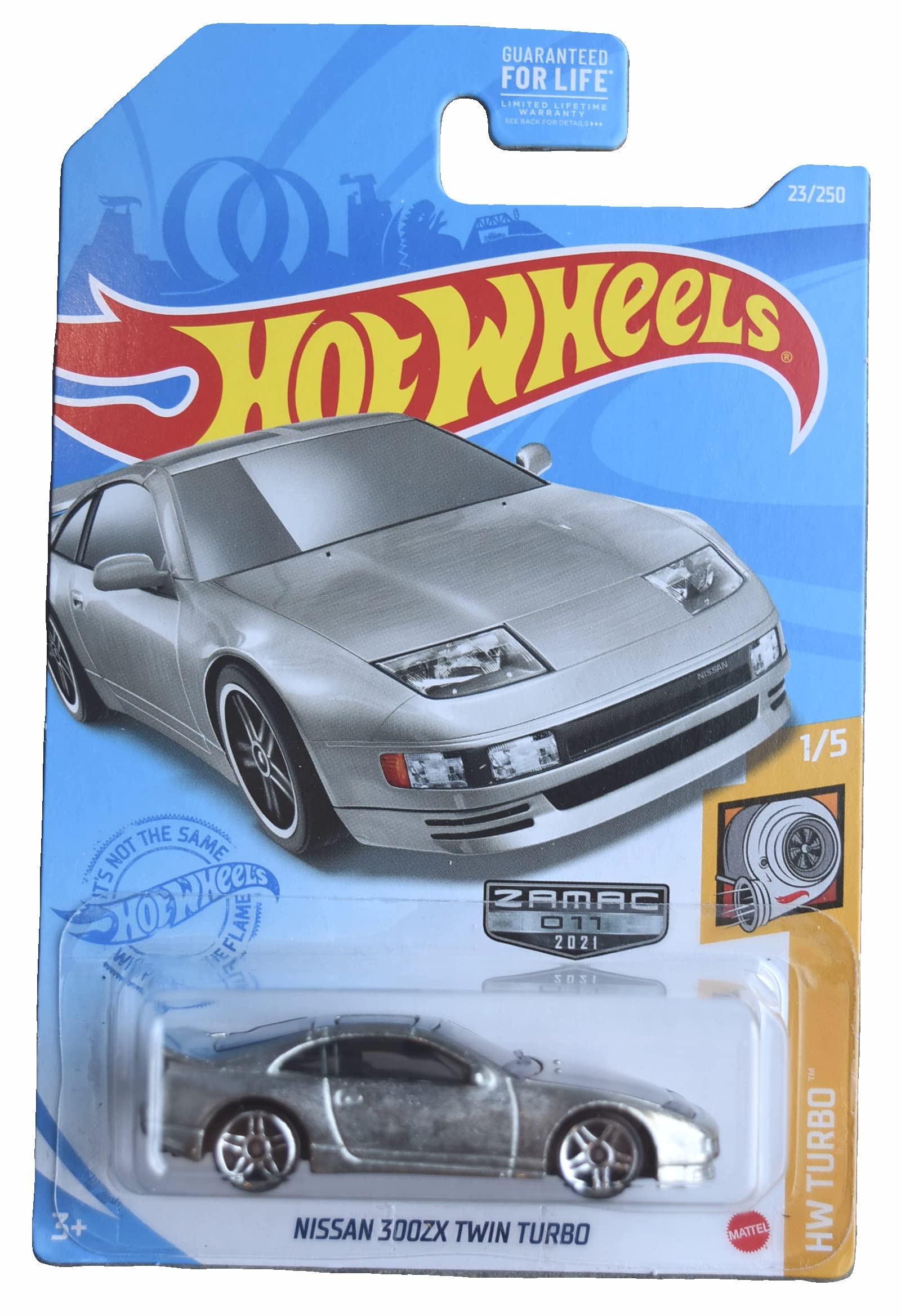 Amazon.com: Hot Wheels Nissan 300ZX Twin Turbo, Zamac : Toys & Games