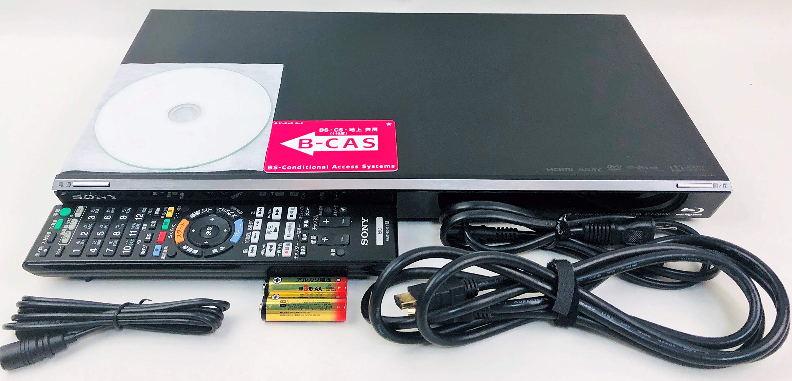 Amazon | SONY 500GB 2チューナー ブルーレイレコーダー BDZ-EW500