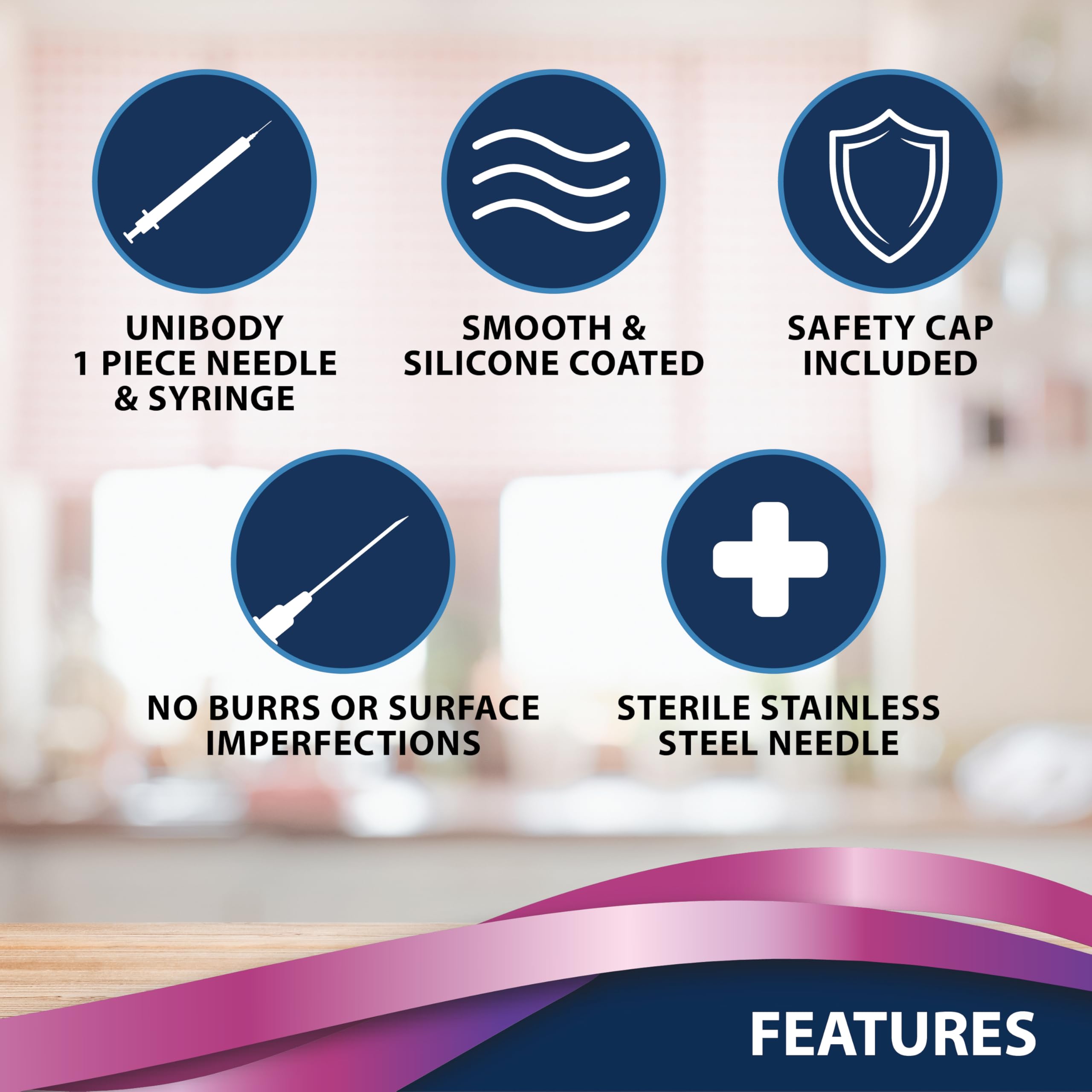 Amazon.com: TRUEplus Single-Use Insulin Syringes, 30G 0.5cc 5/16