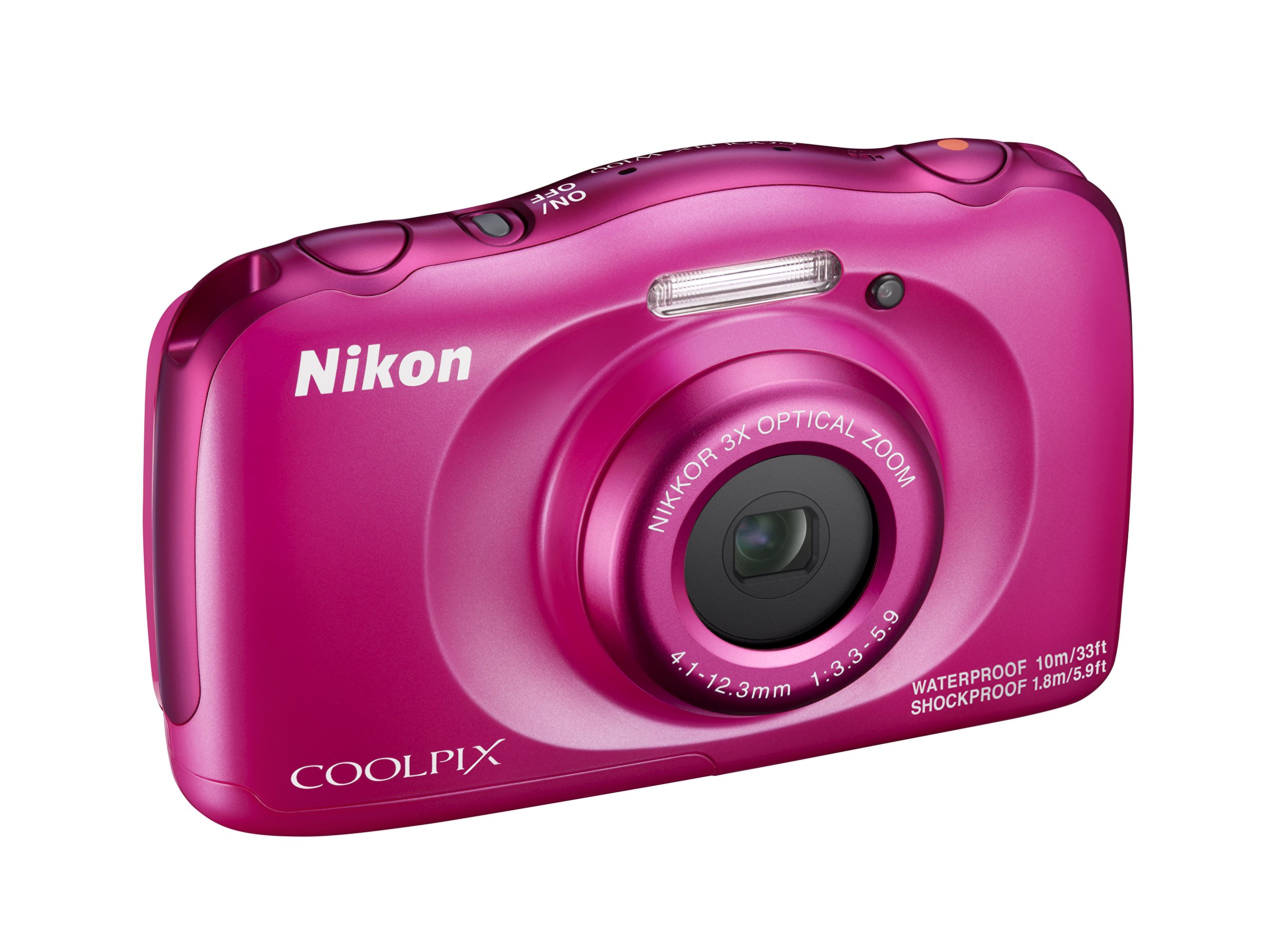 Amazon.com : Nikon digital camera COOLPIX W100 (Pink)(Japan Import