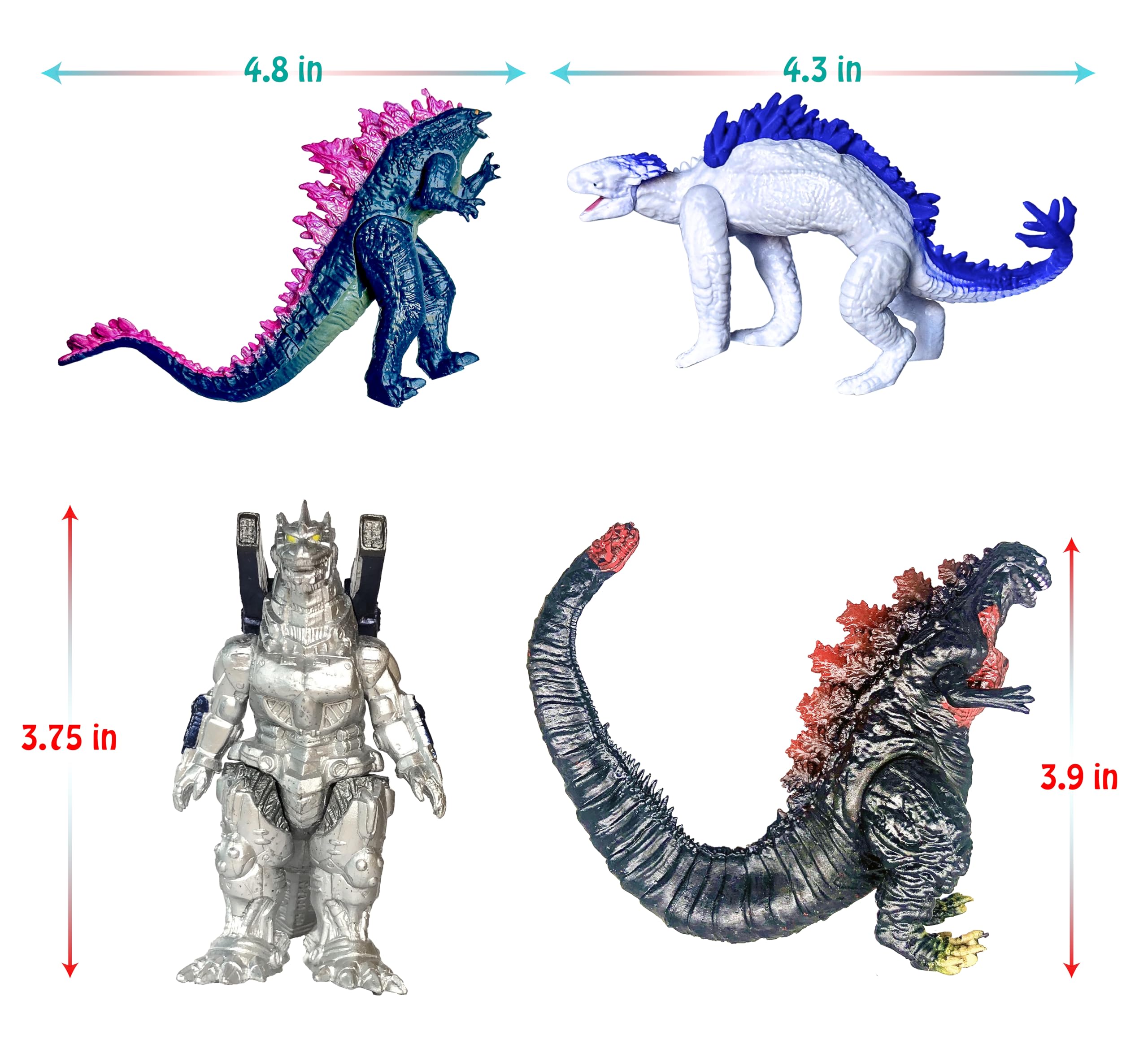 Amazon.com: TwCare Set of 12 Godzilla x Kong: The New Empire