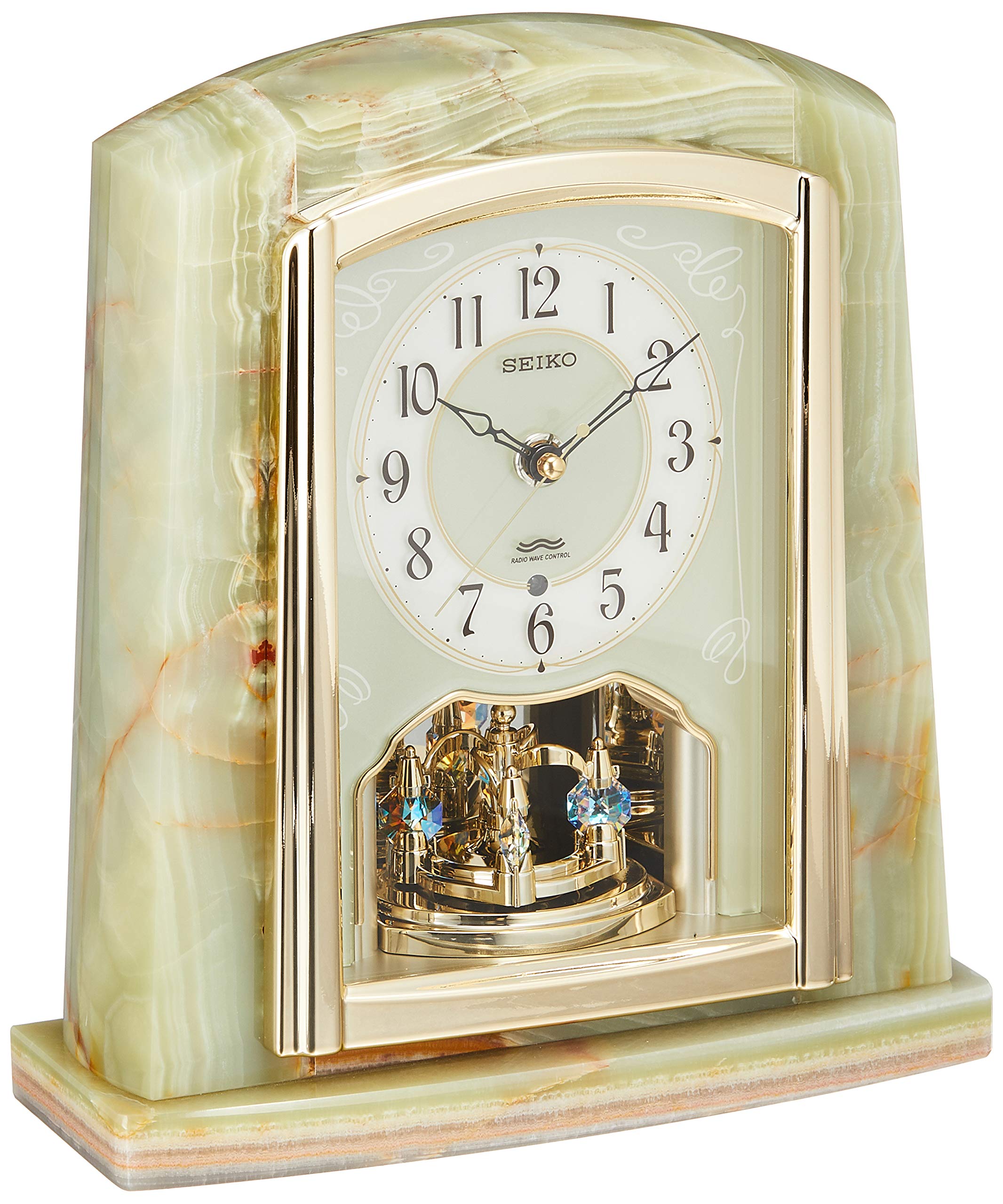 Amazon.com: Seiko BY223M Clock Table Clock, Radio Controlled