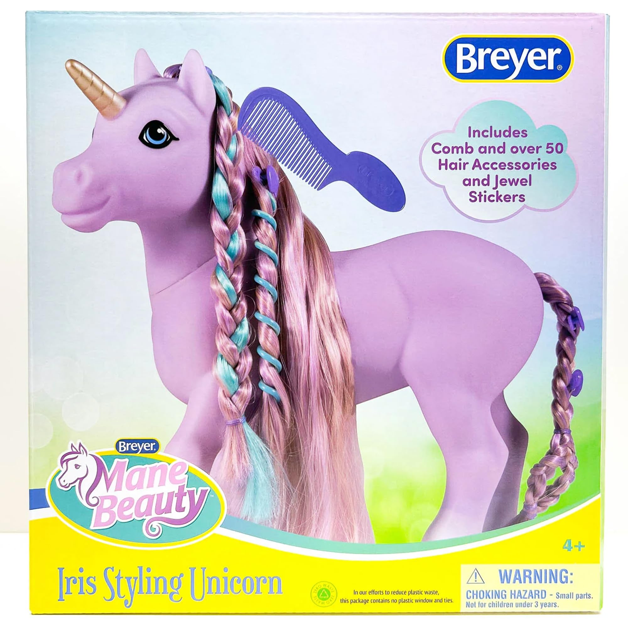 Amazon.com: Breyer Horses Mane Beauty Styling Unicorn | Iris