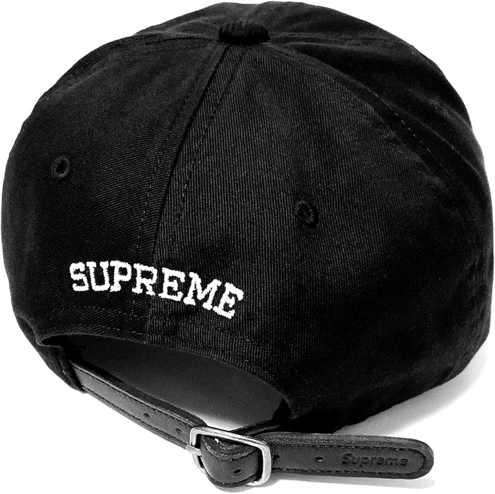 Amazon | [シュプリーム] メンズ 2トーンSロゴ6パネルキャップ