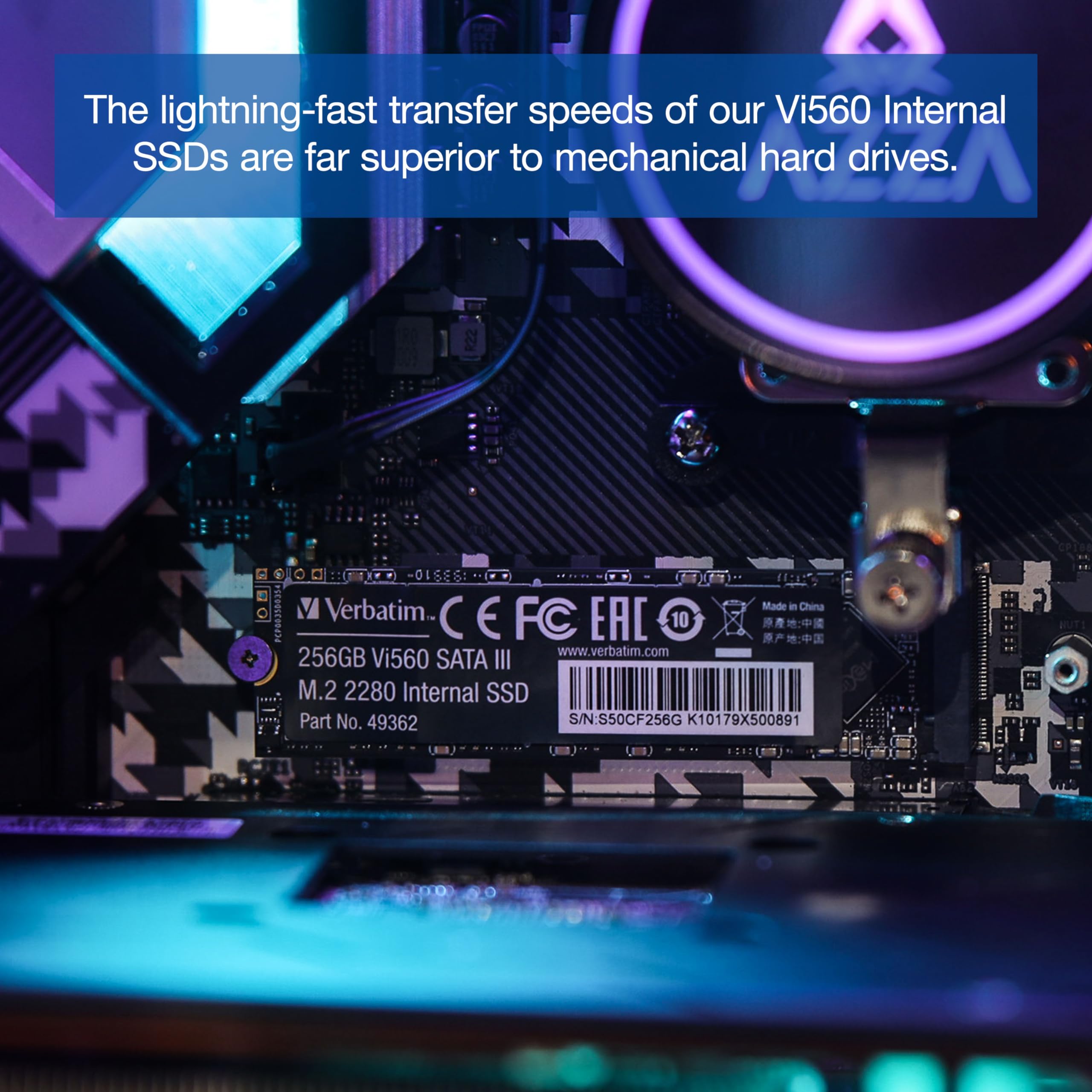 Amazon.co.jp: Verbatim バーベイタム 内蔵 SSD 1TB M.2 SATA 2280