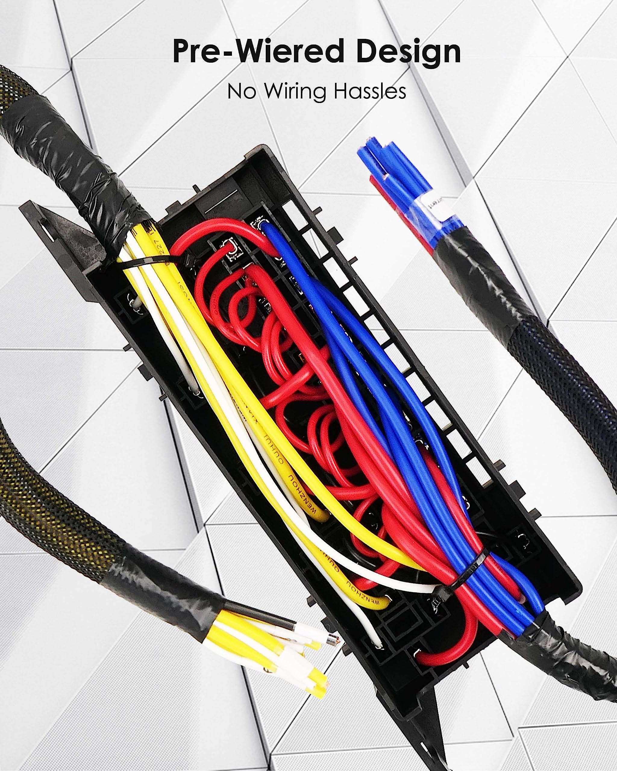 Amazon.co.jp: 12Vリレーボックス 配線済みヒューズリレーブロック