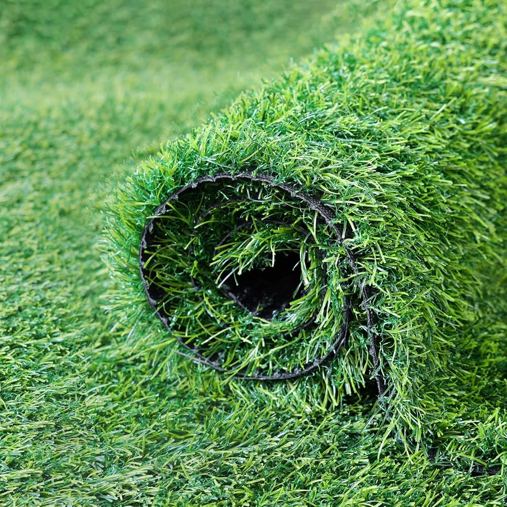 Amazon | 人工芝 ロール 1mx10m リアル感 芝丈30mm 高耐久 透水タイプ