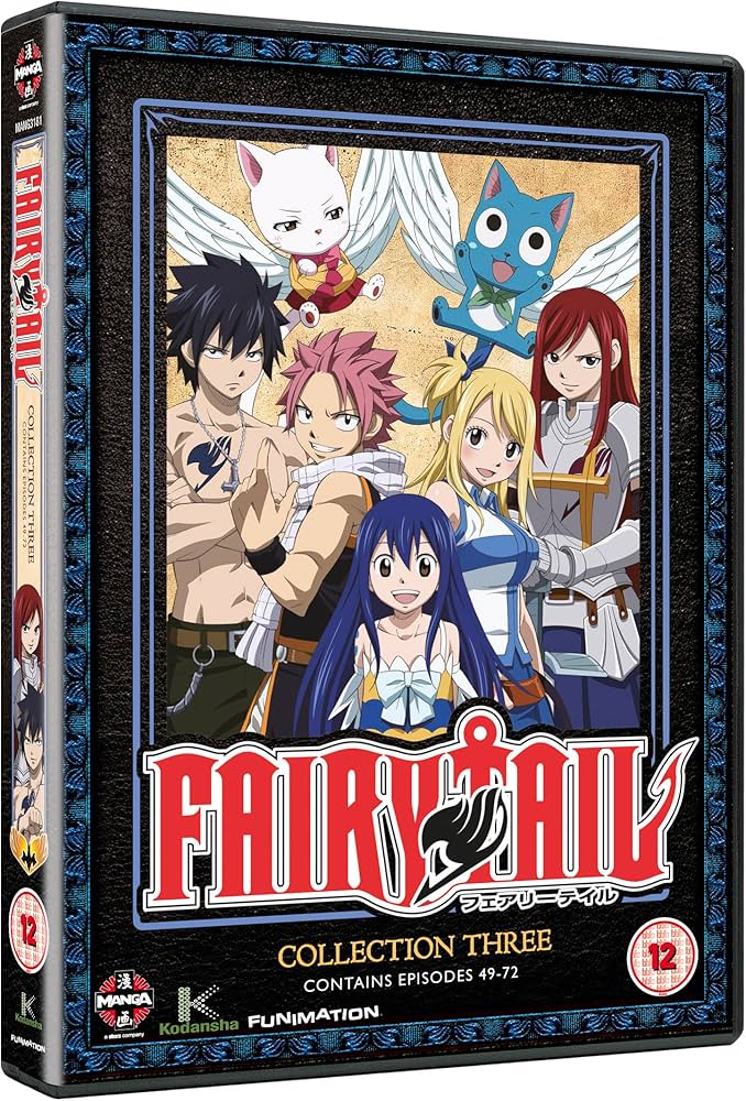Amazon.co.jp: FAIRY TAIL コンプリート DVD-BOX3 (49-72話, 575分