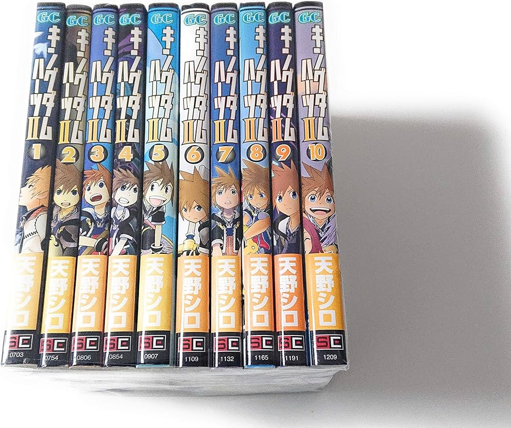 Amazon.co.jp: キングダムハーツII コミック 全10巻完結セット