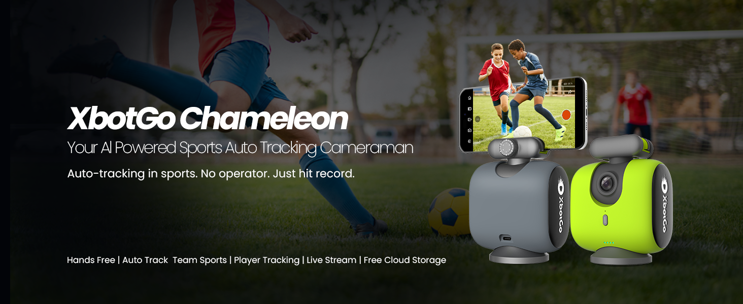 Amazon.com : XbotGo Chameleon AI Auto Sports Action Camera - 4K