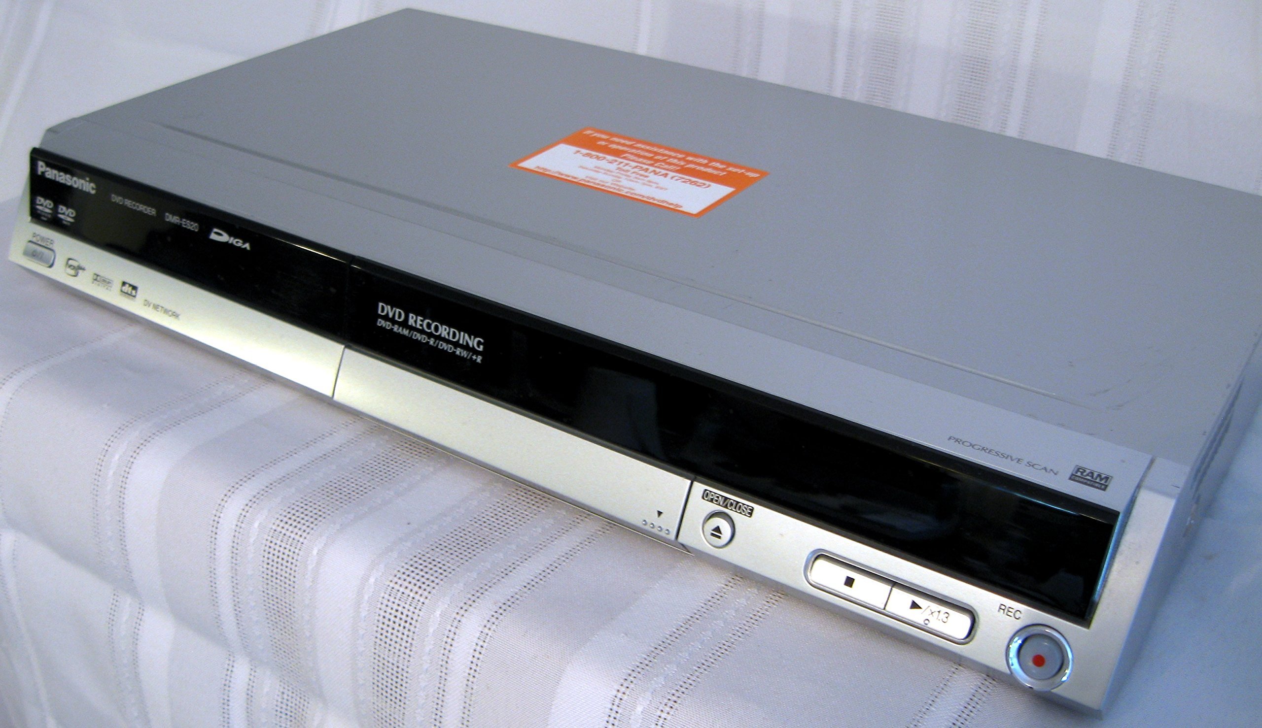 Amazon.com: Panasonic DMR-ES20S DVD Recorder Silver : Electronics
