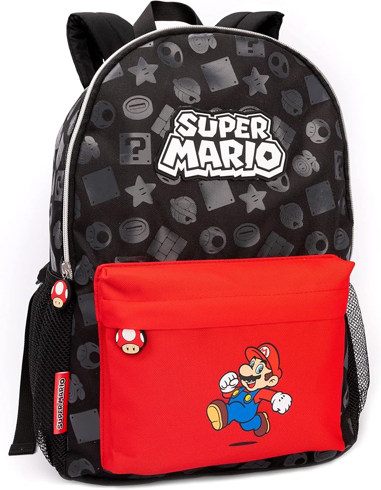Amazon.co.jp: Super Marioスーパーマリオ 任天堂 バックパック 男の子