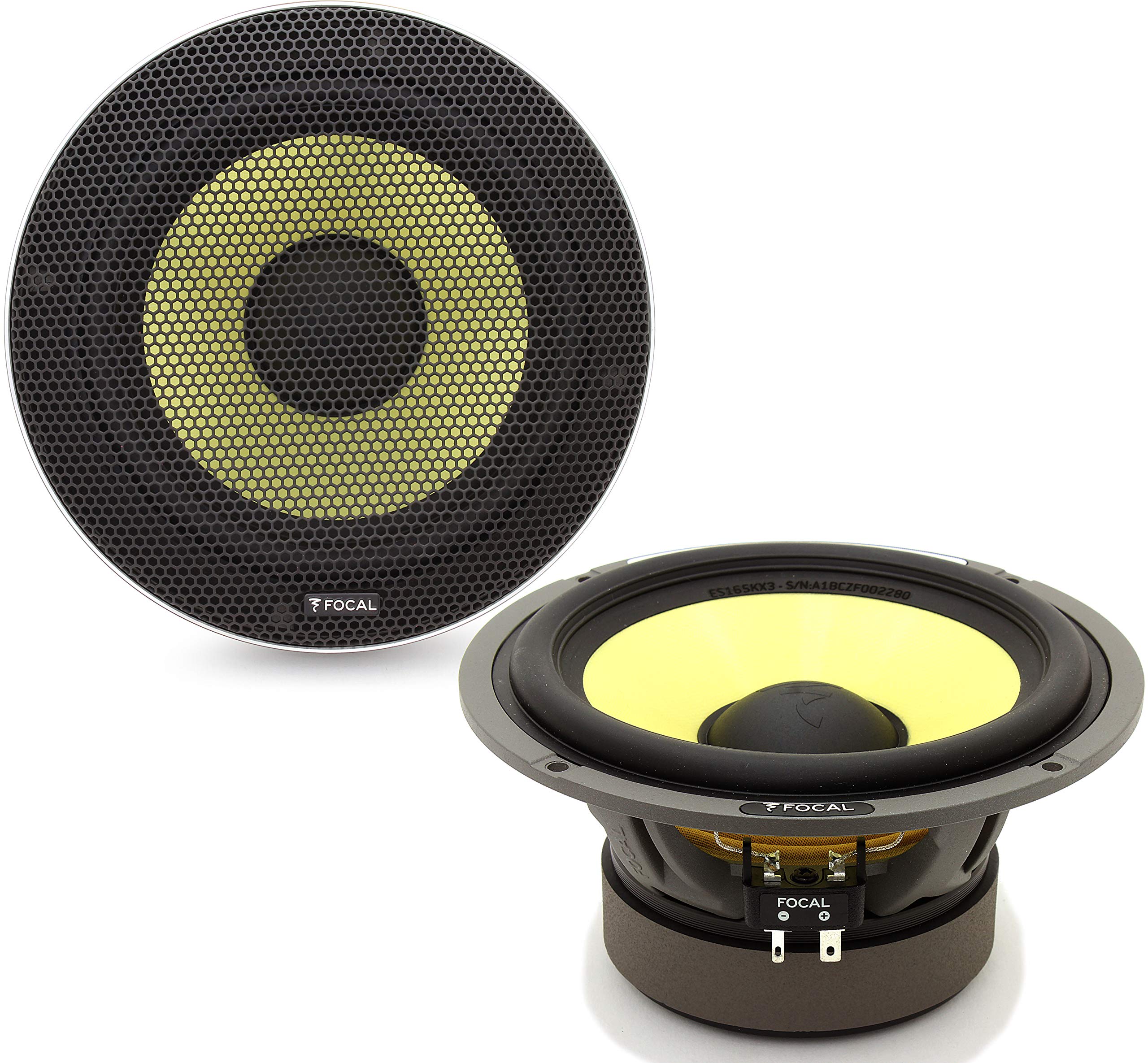 Amazon.co.jp: 焦点6KX3 6.5インチ 2ウェイミッドレンジスピーカー