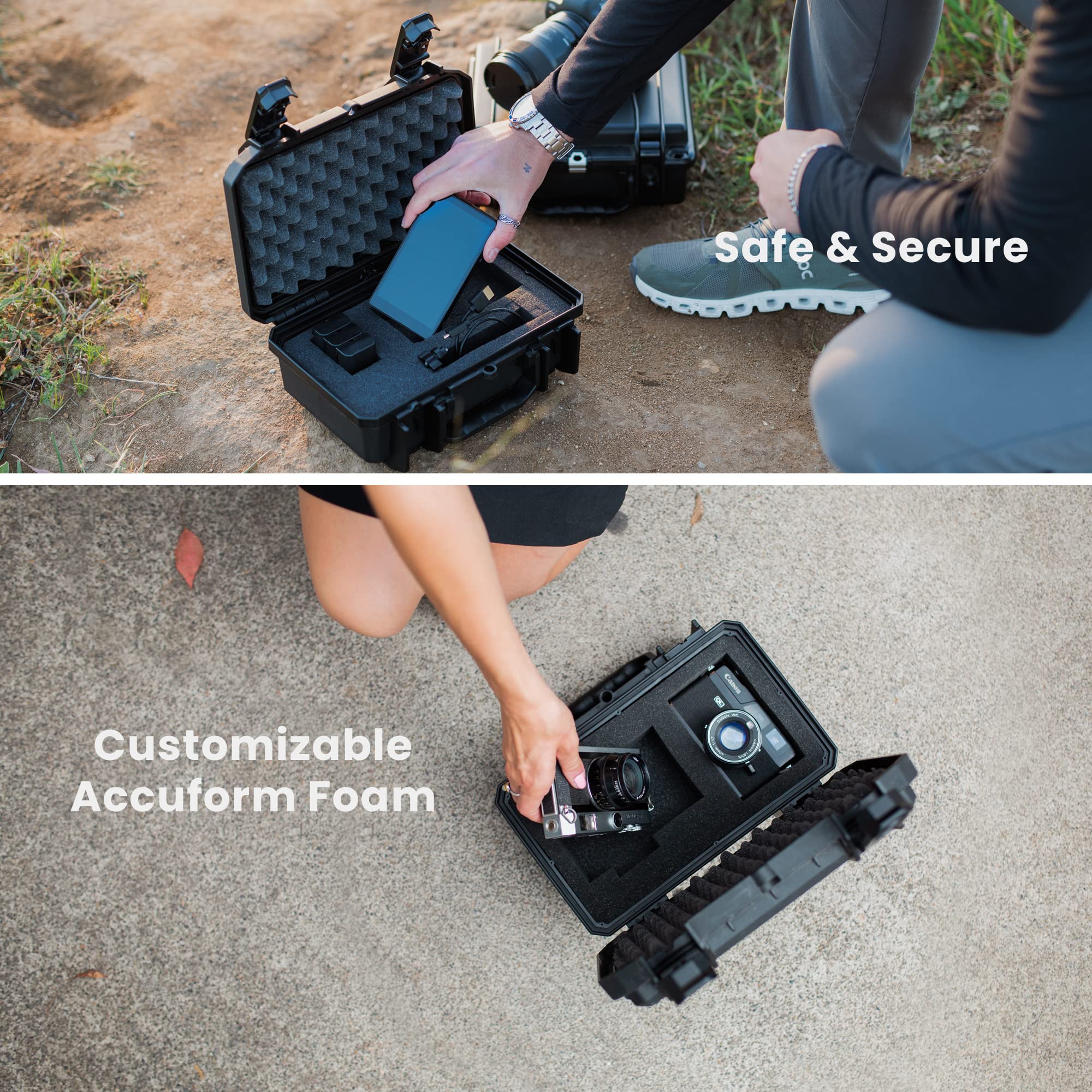 Amazon | Seahorse 230 ミディアムタクティカルケース 緩衝材付き