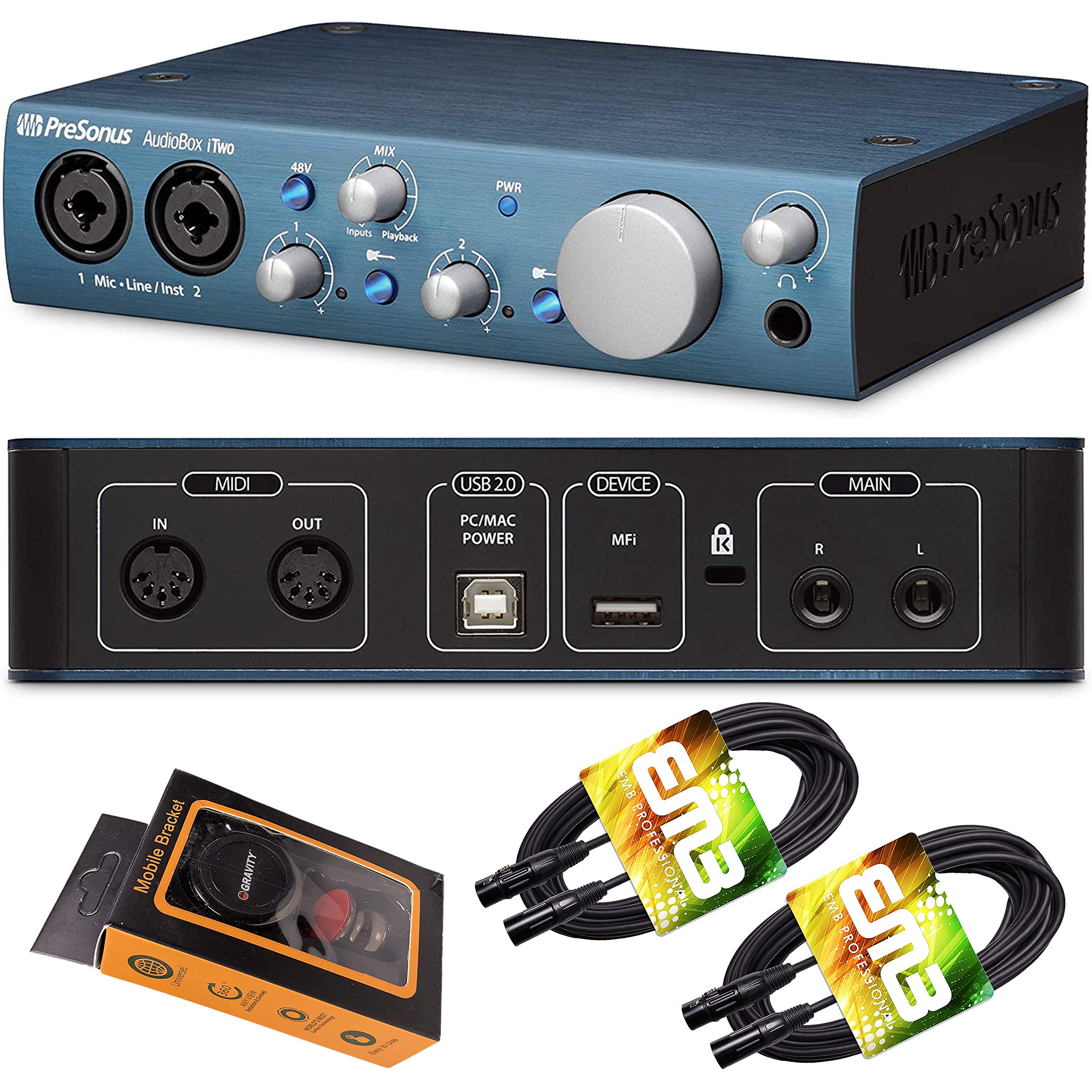 Amazon.co.jp: PreSonus AudioBox iTwo USBオーディオインターフェース