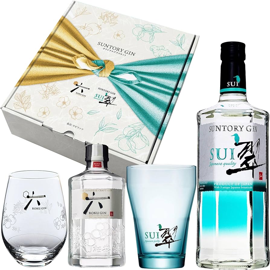 Amazon.co.jp: サントリースピリッツ 翠 (SUI) 700ml × ROKU (六