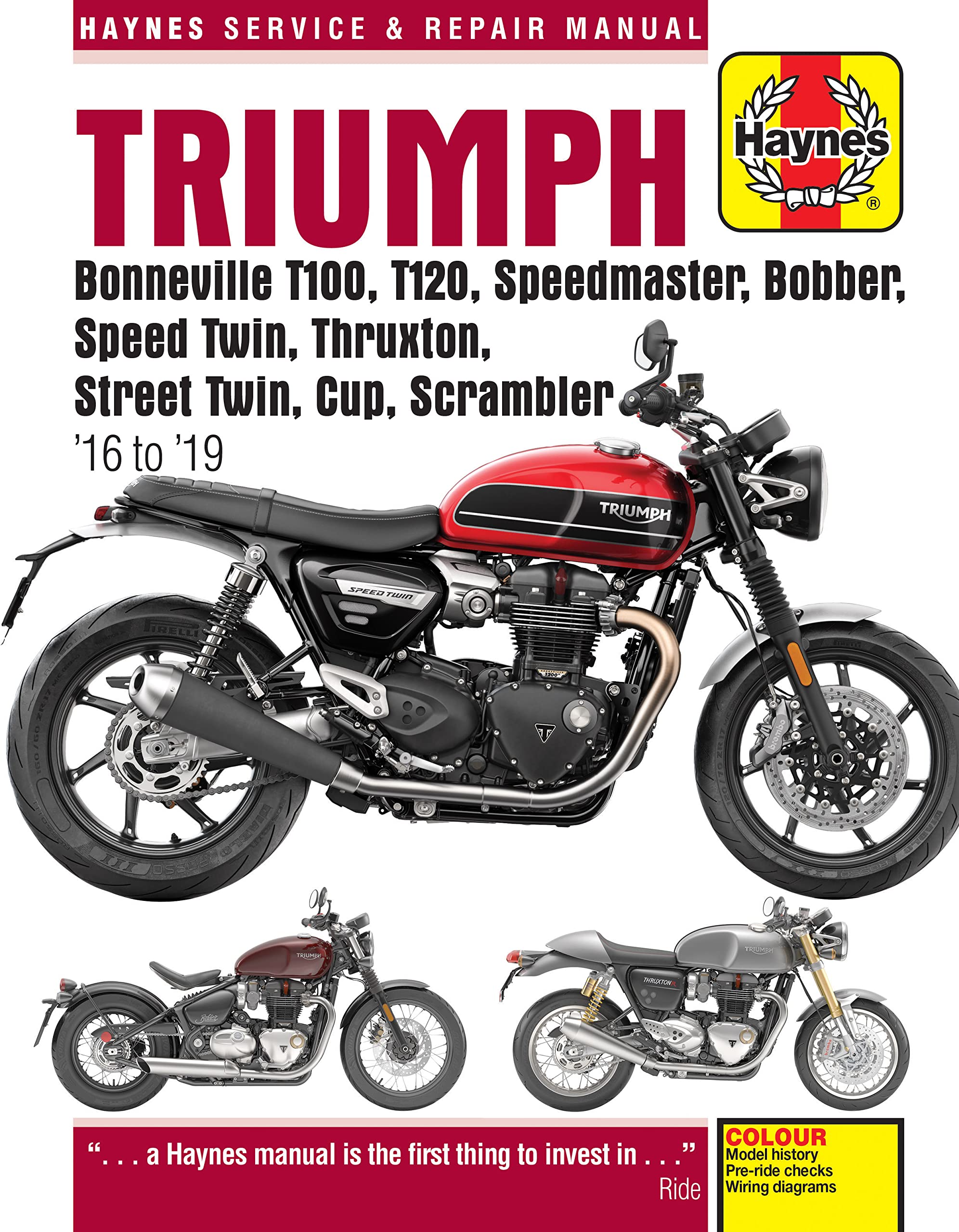 Amazon.com: Haynes Repair Manuals: Triumph