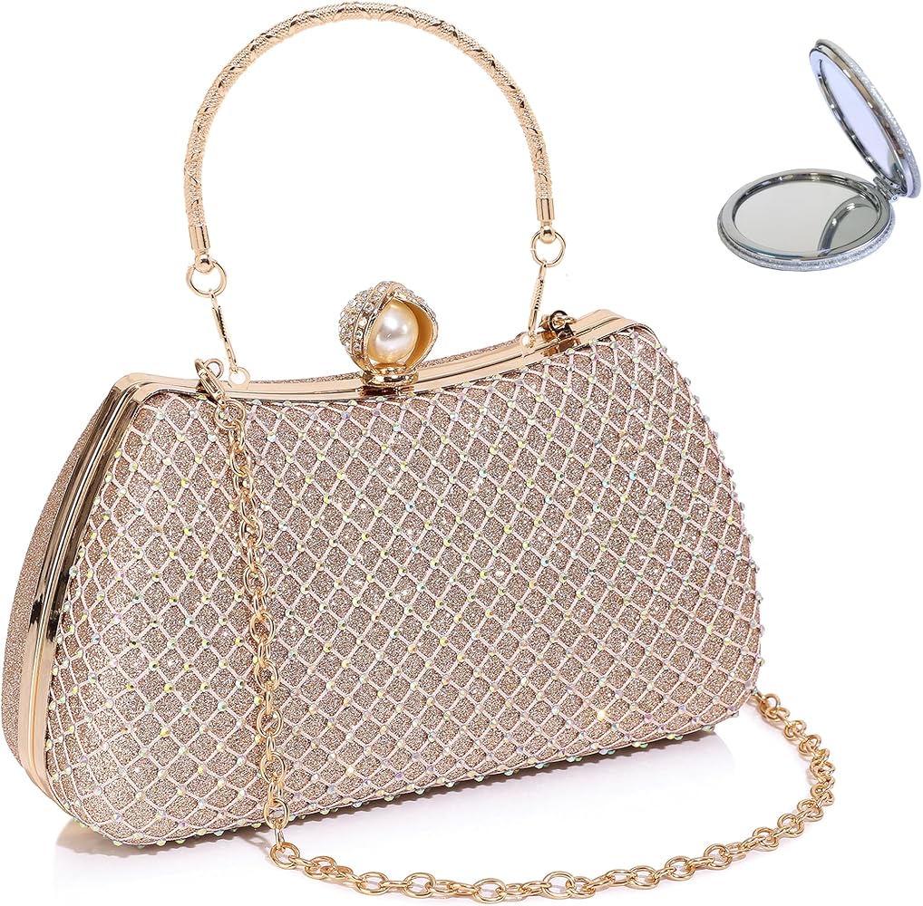 Amazon | [SHIMMER] パーティーバッグ クラッチバッグ 結婚式 バッグ