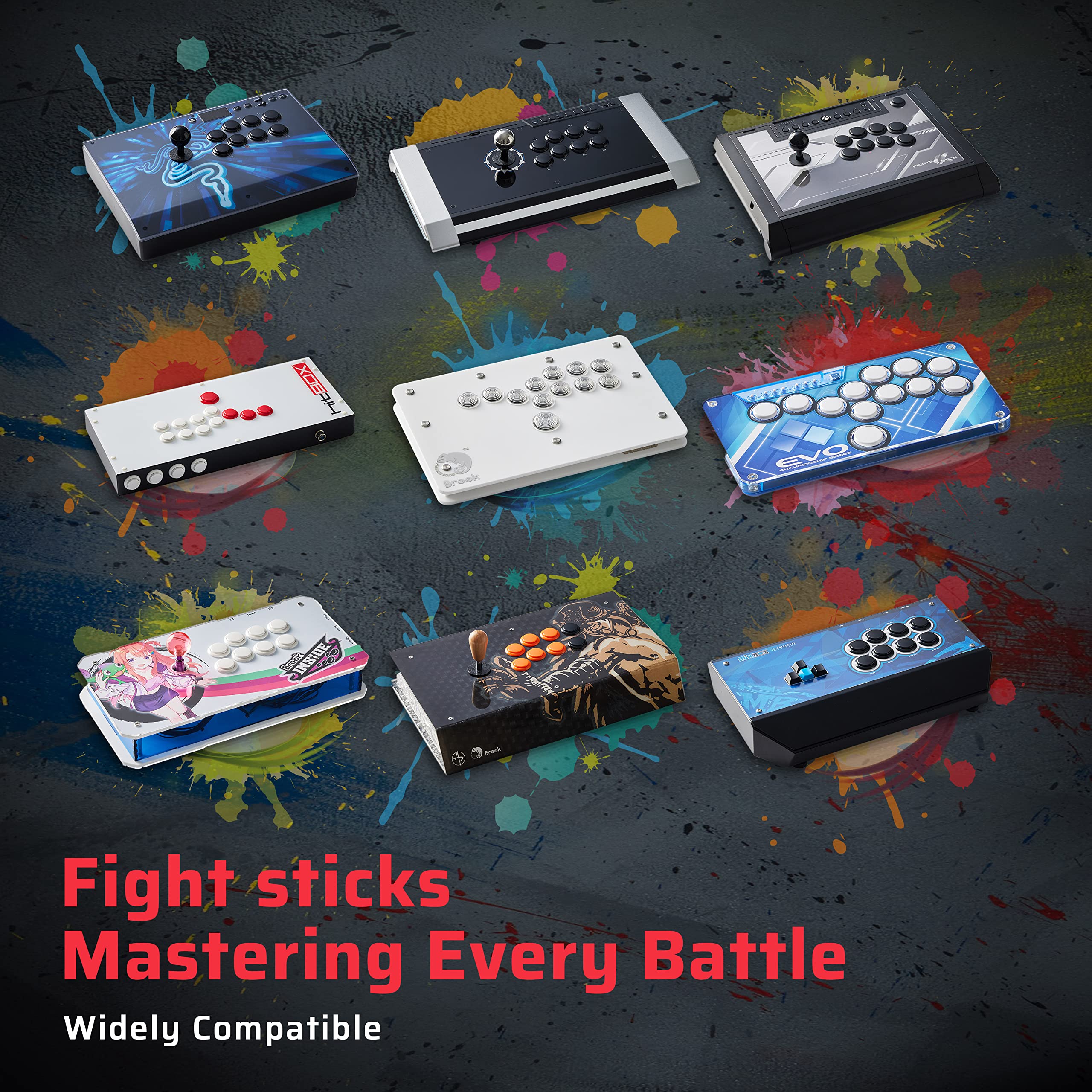 Amazon.com: Brook Wingman FGC Converter - an Arcade Joystick