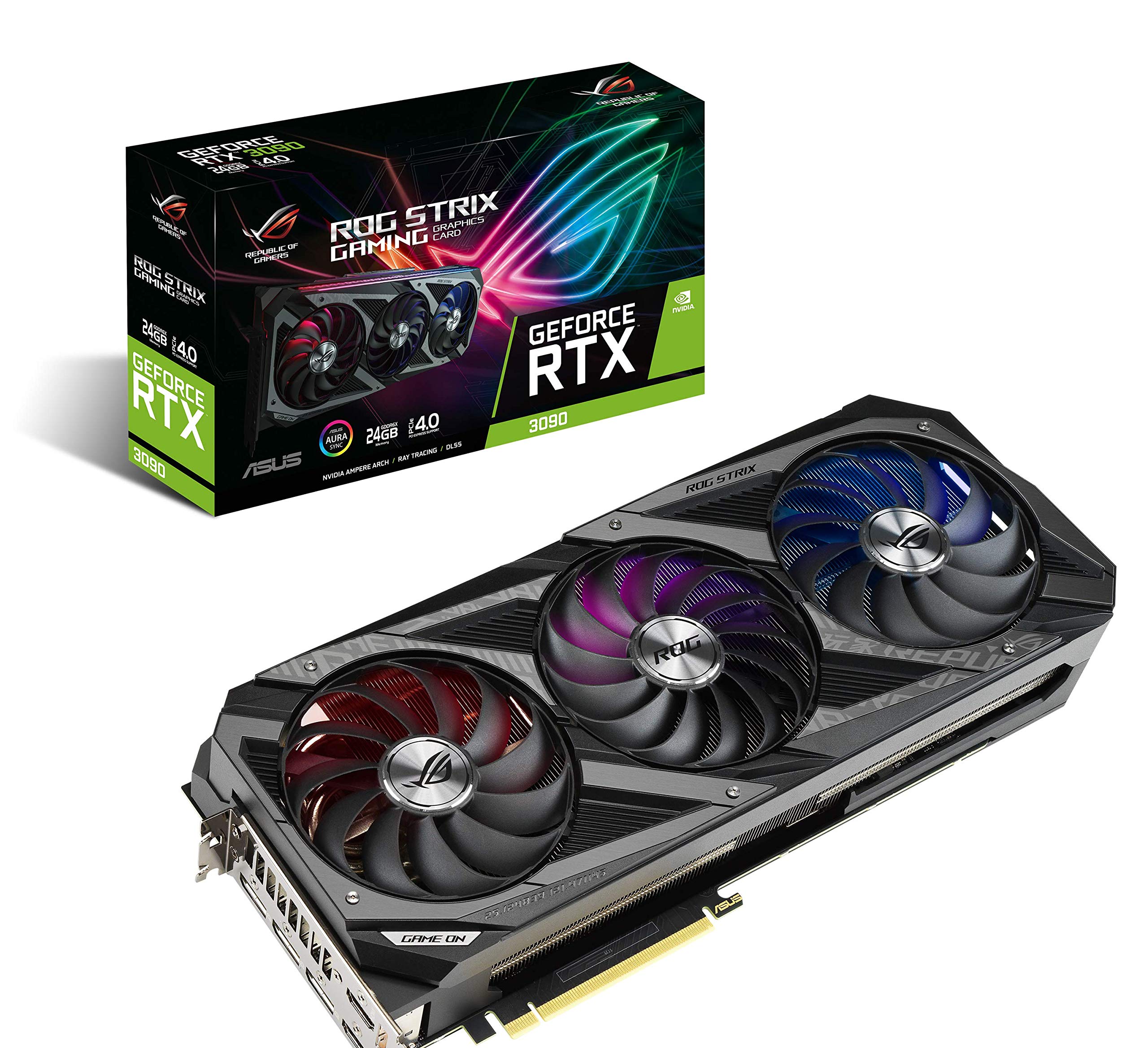 Amazon.com: ASUS ROG Strix NVIDIA GeForce RTX 3090 Gaming Graphics