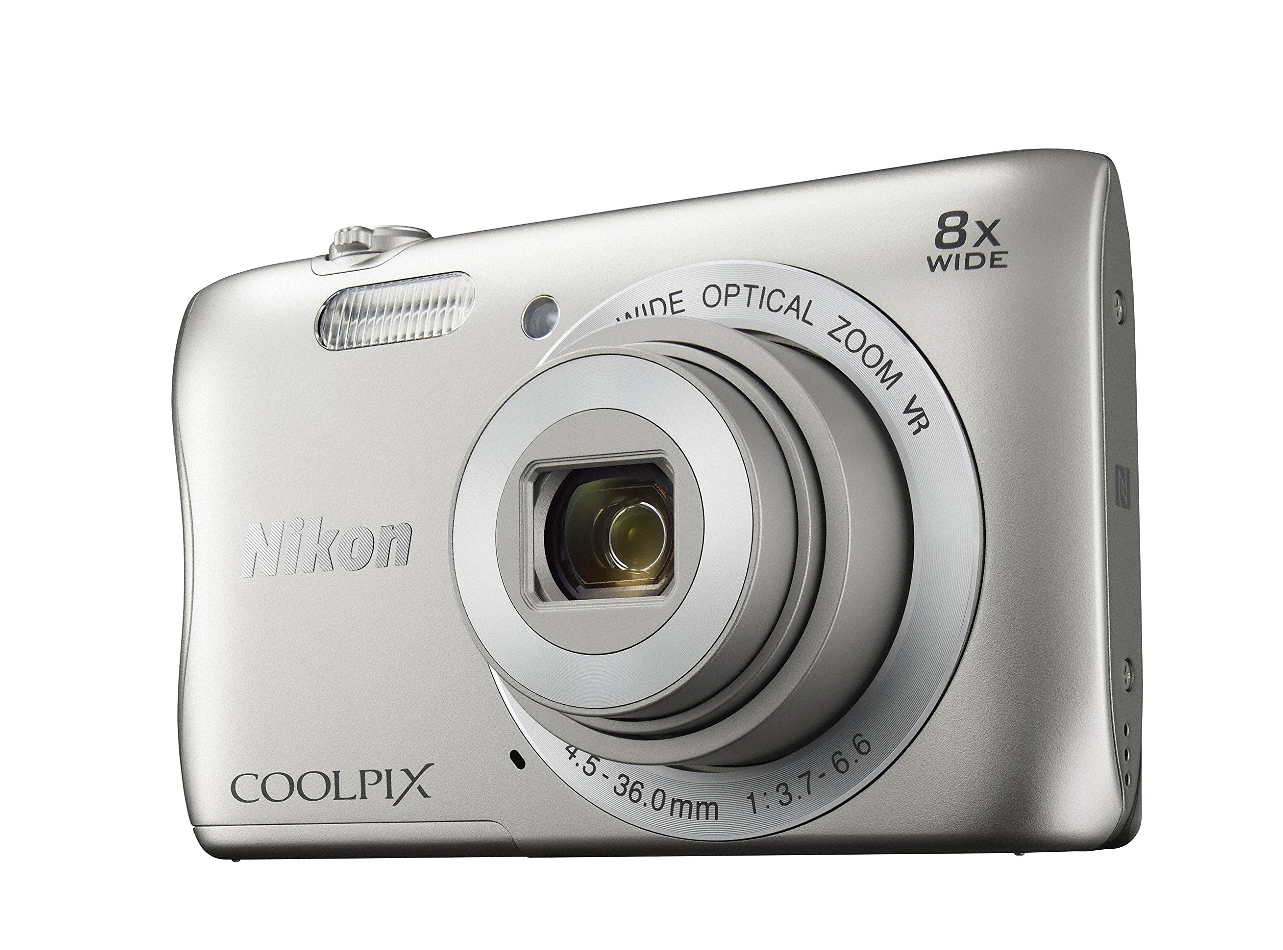Amazon | Nikon デジタルカメラ COOLPIX S3700 シルバー 光学8倍ズーム