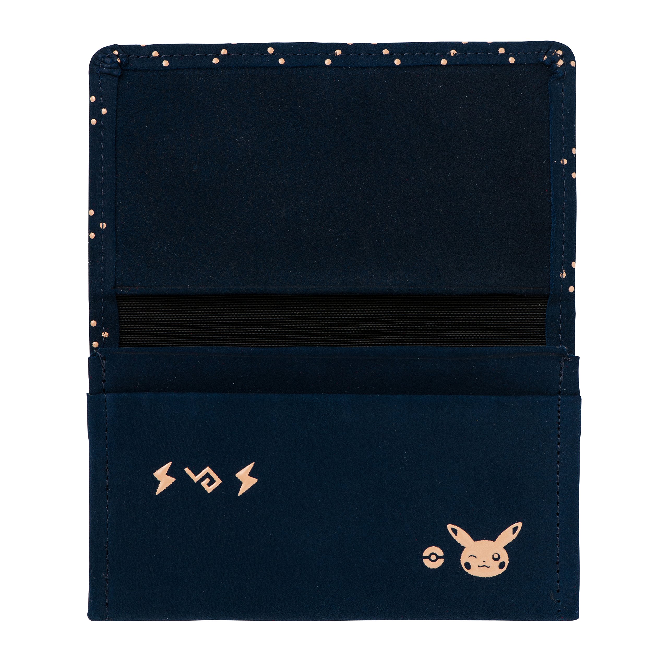 Amazon.co.jp: ポケモンセンターオリジナル 甲州印伝カードケース 紺