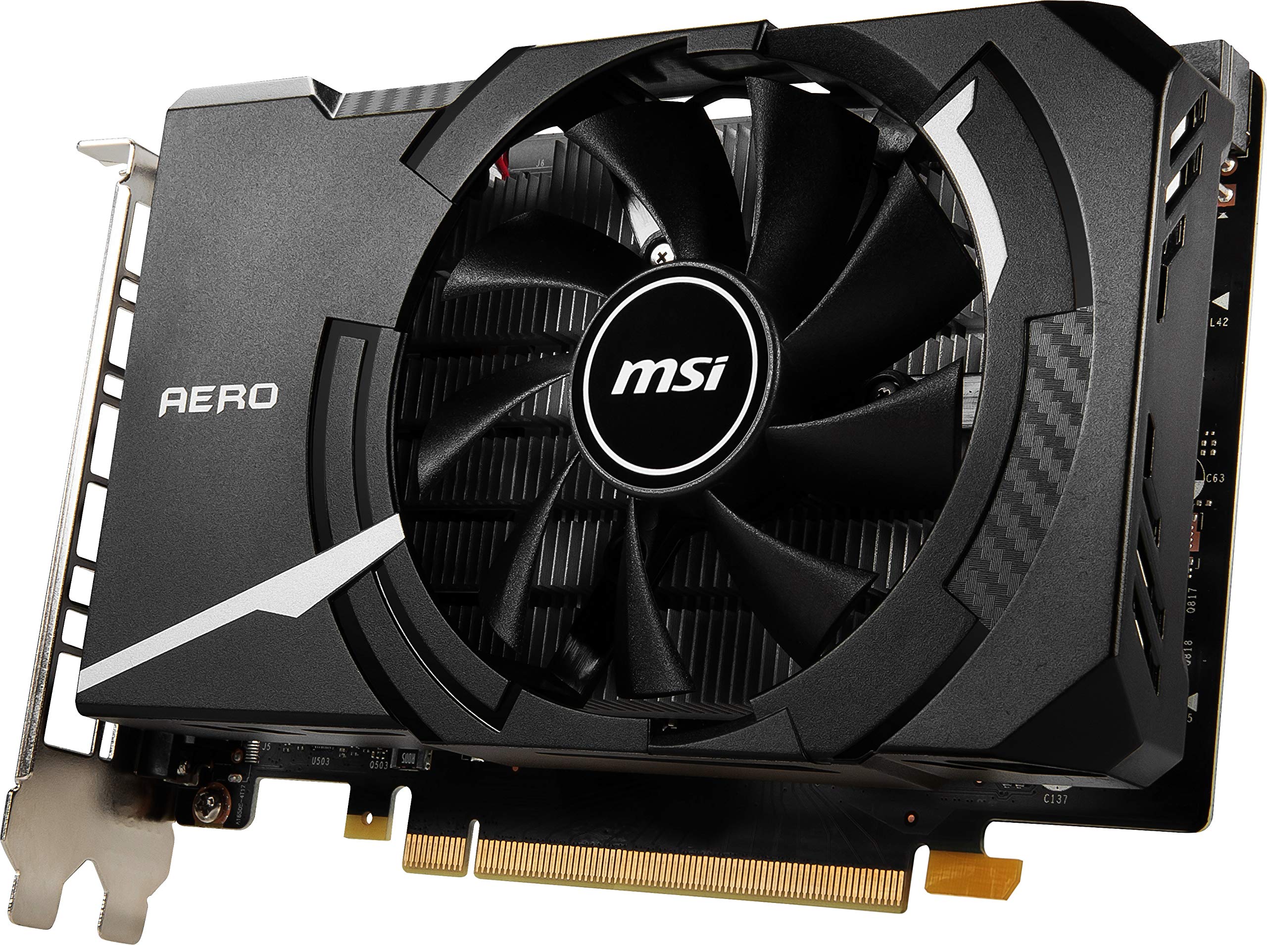 Amazon | MSI GeForce GTX 1650 D6 AERO ITX OCV1 グラフィックス
